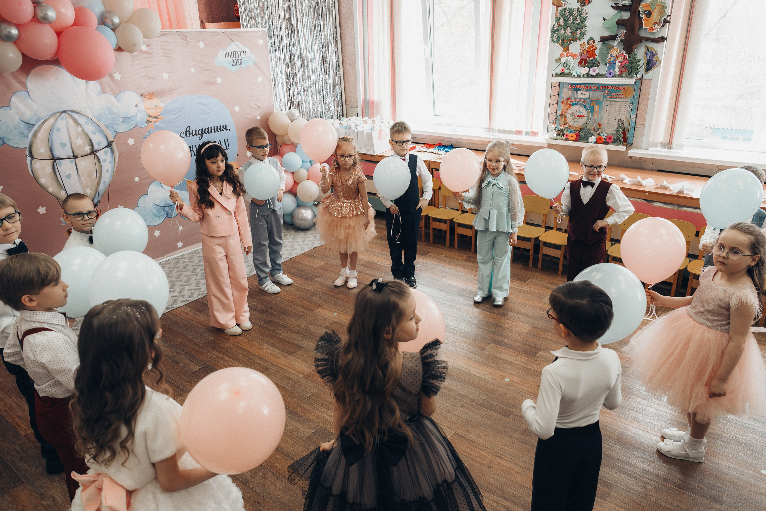Выпускной в детском саду в Воронеже.