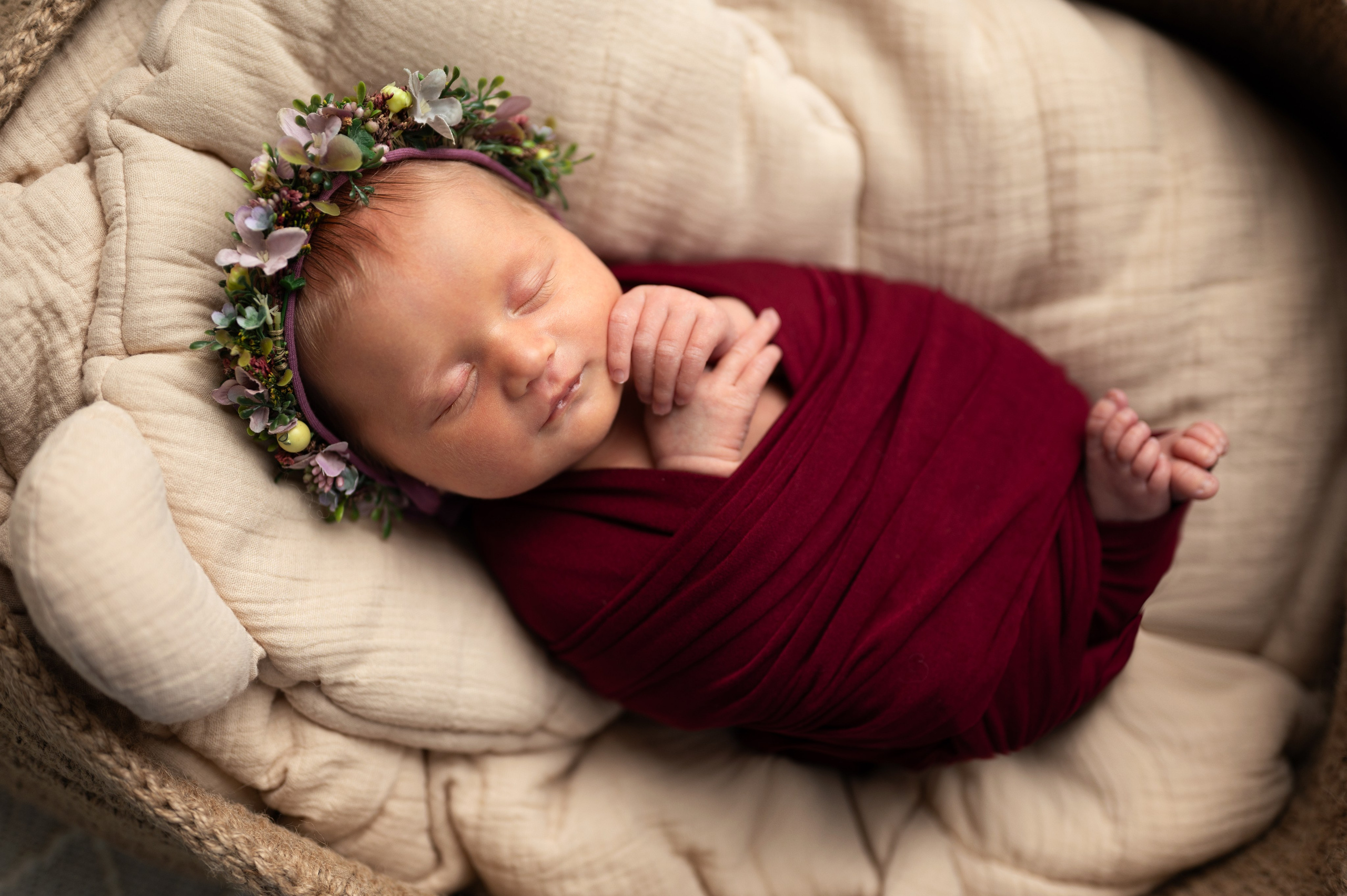 Даниэла 13 дней. Фотограф новорождённых Ольга Ушакова Москва