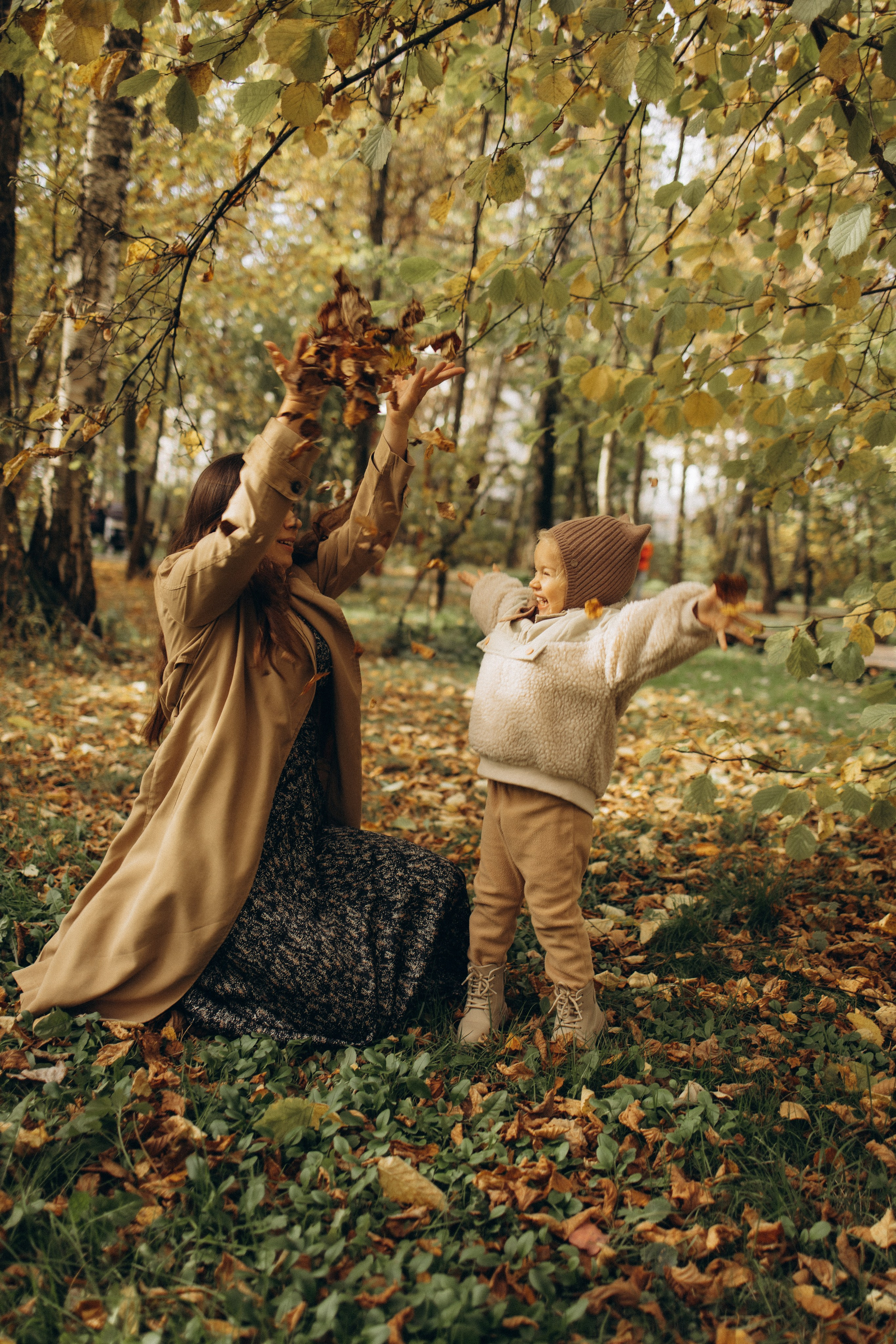 Одним осенним днем. Семейный фотограф в Москве Анастасия Шалда