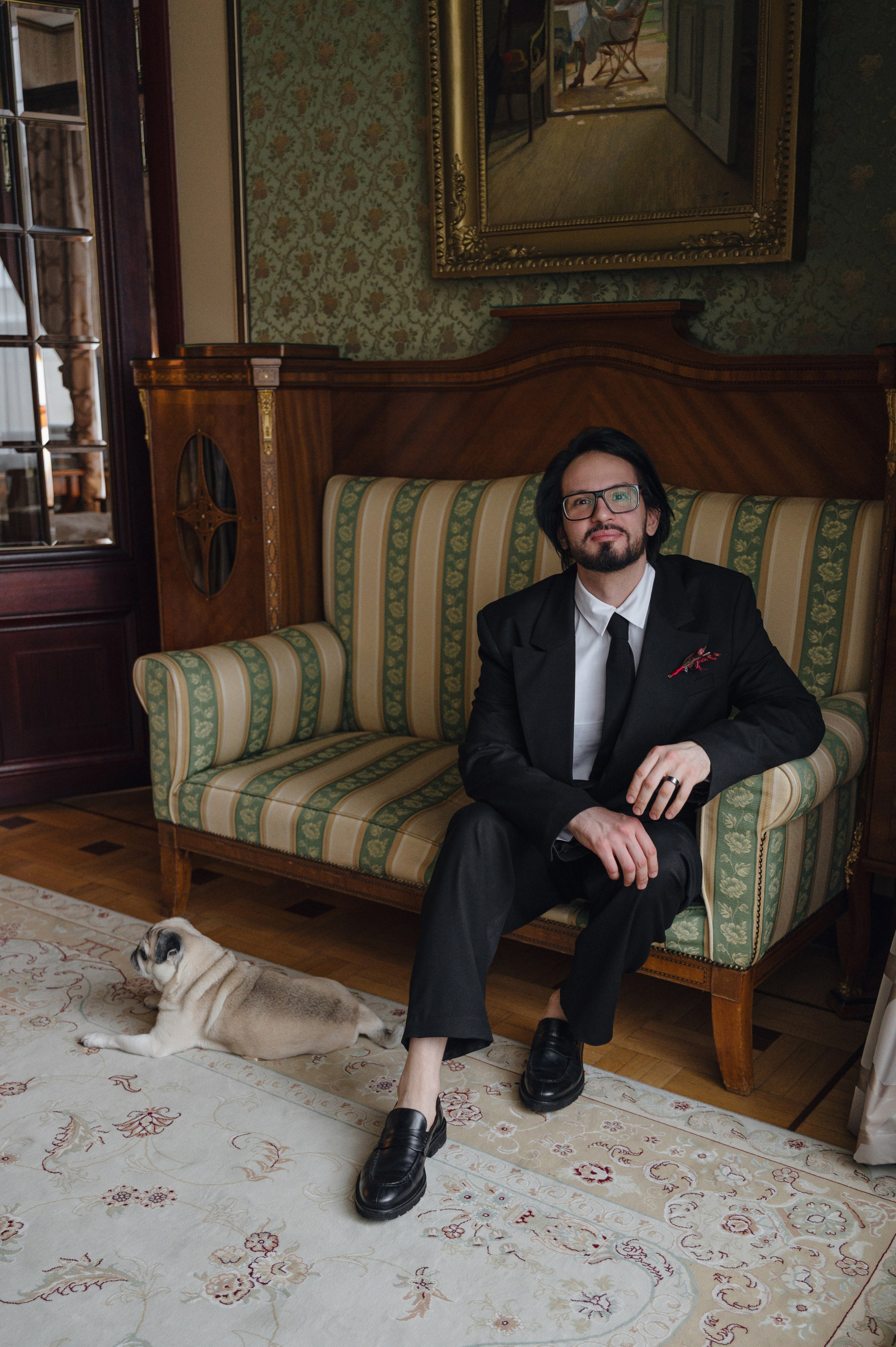 Денис и Анастасия. Метрополь и Особняк Спиридонова. Свадебный фотограф Москва и Санкт-Петербург. Анастасия Чудина