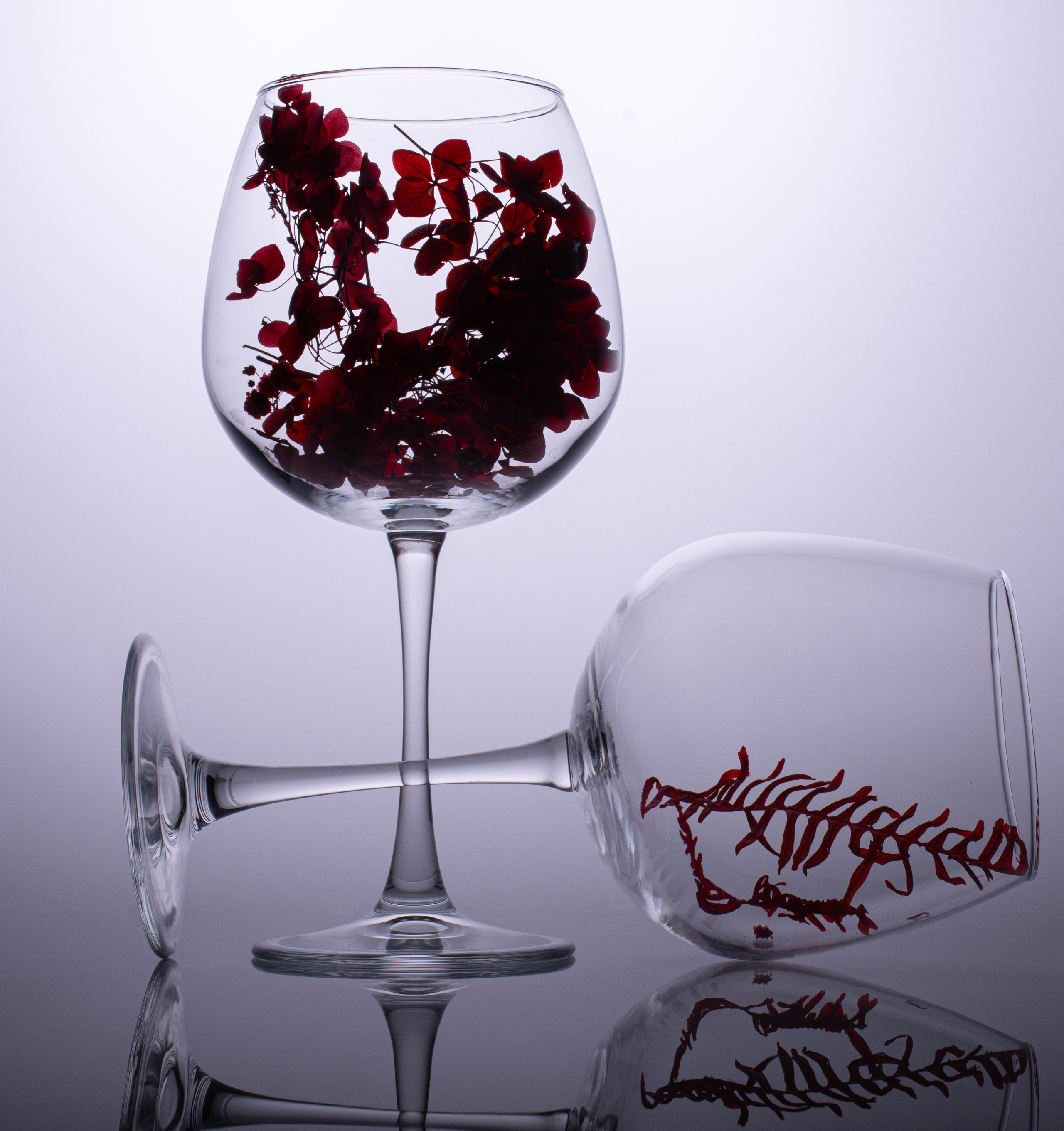 Стеклянные предметы. Предметный, рекламный, ювелирный фотограф в Москве