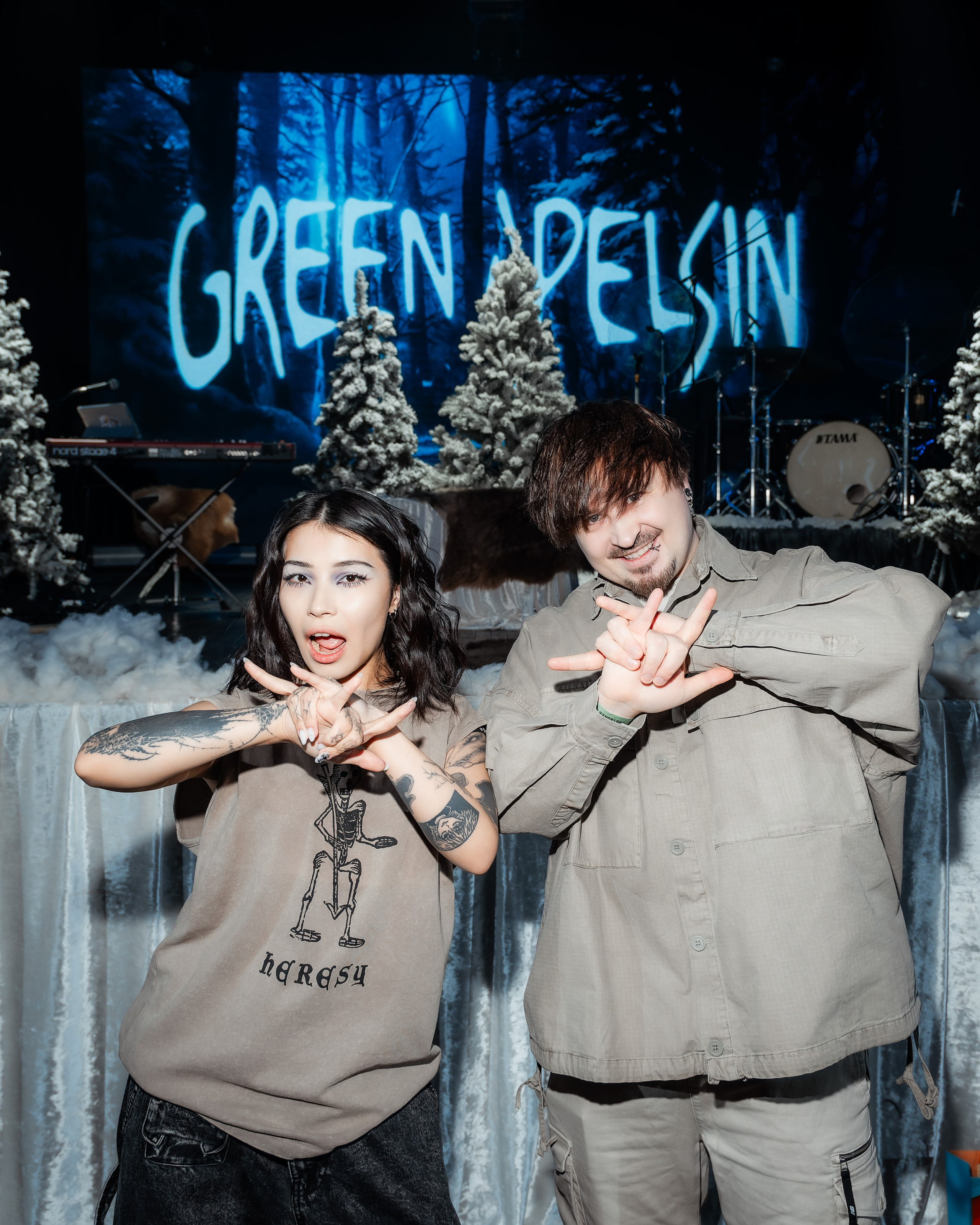 Green Apelsin в Альфа Кристалл 06.01.2026. Репортажный фотограф и видеограф в Москве