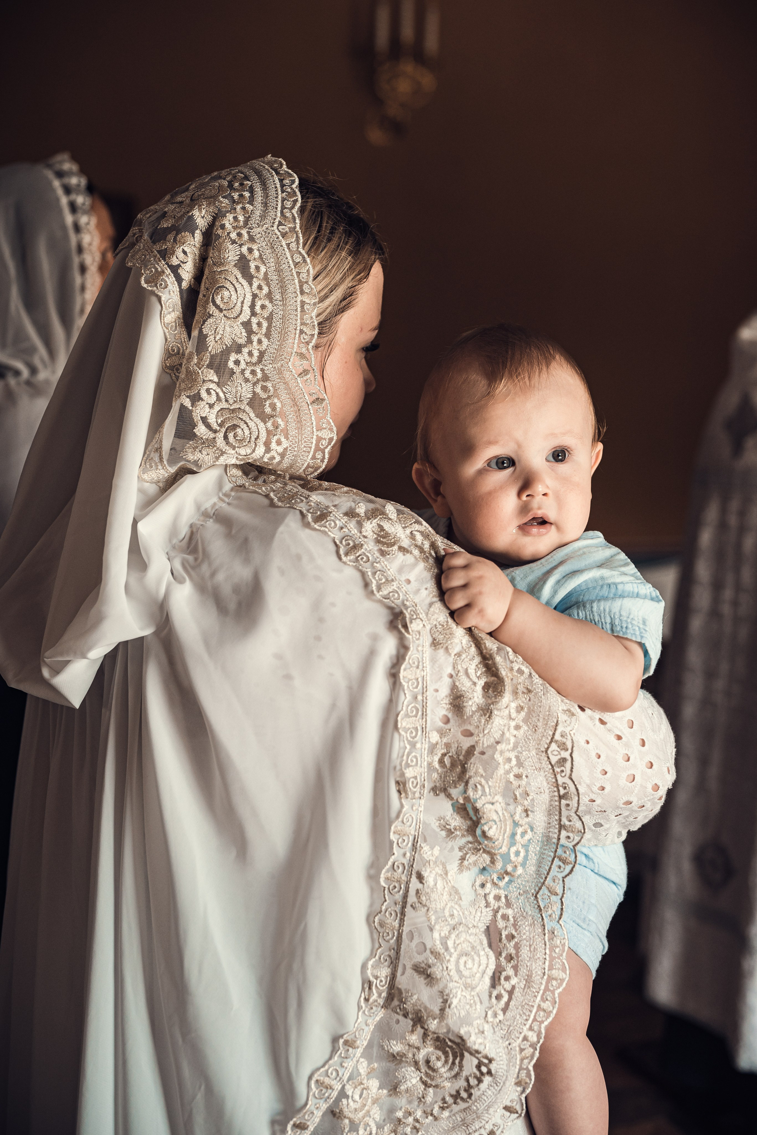 Крещение Александра. Семейный и детский фотограф Москва