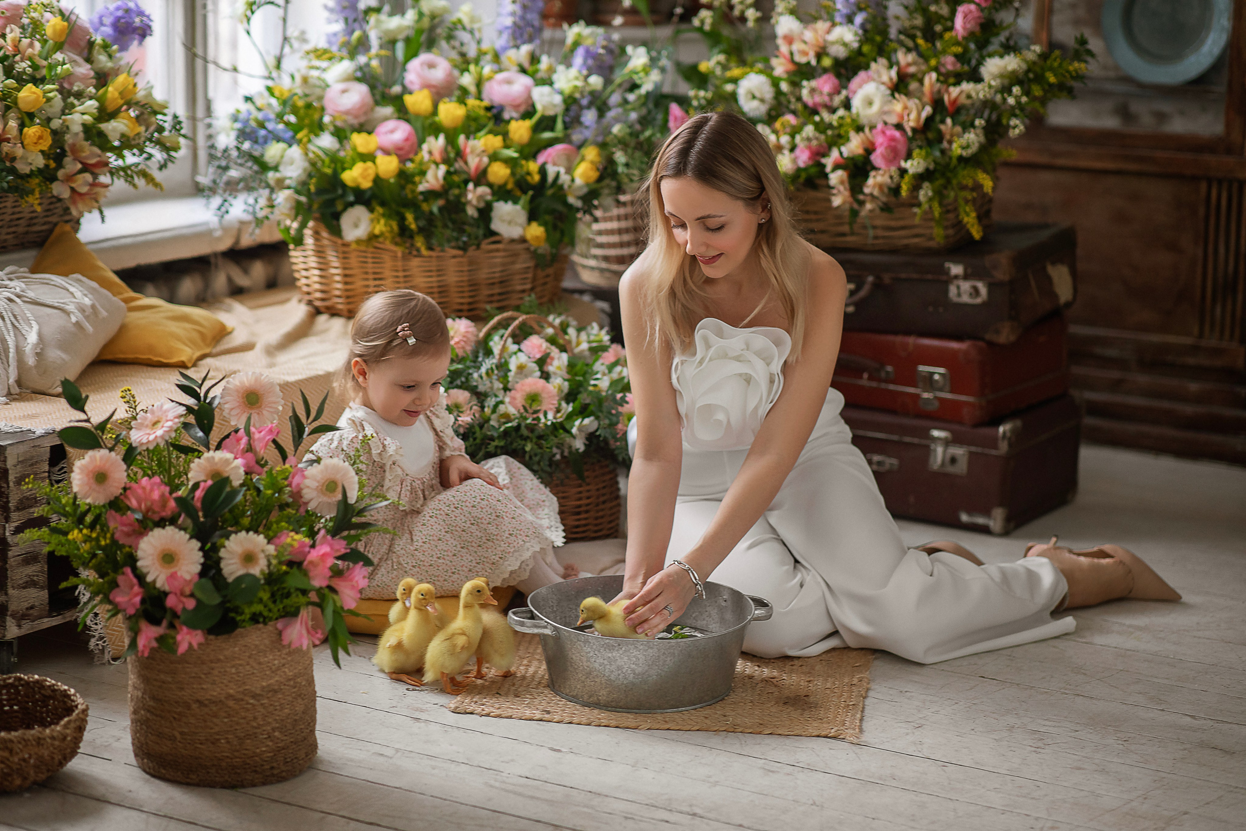 С животными. A.Novinskaya