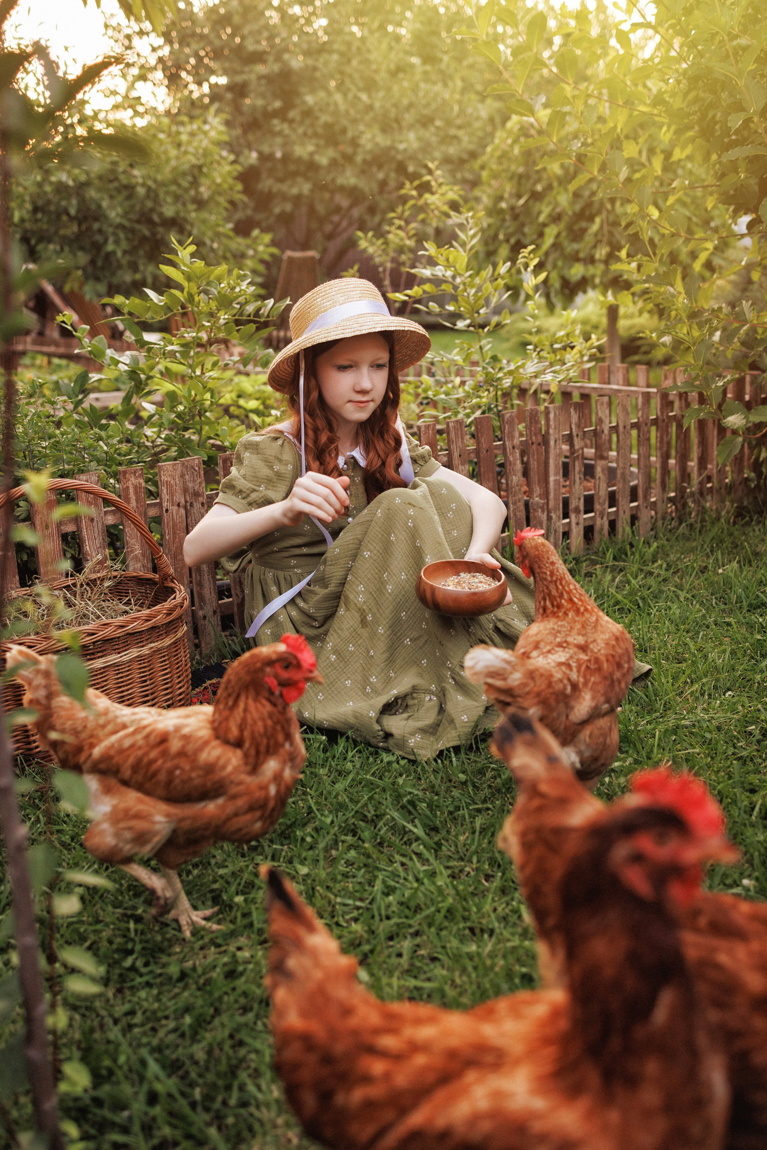 Семейная фотосессия в деревенском стиле, фотостудия «Теплица», город Краснодар. Семейный и детский фотограф в Краснодаре Анна Трашкова