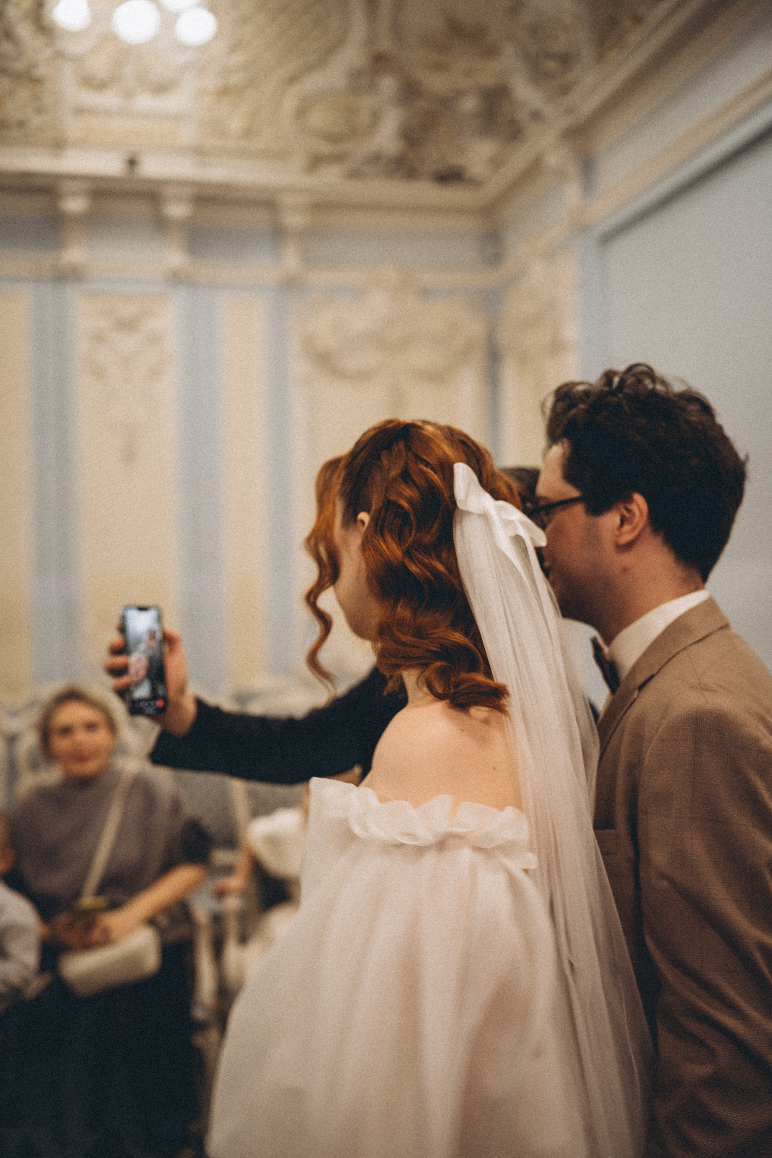 СВАДЕБНАЯ СЬЕМКА ВО ВТОРОМ ДВОРЦЕ С ГОСТЯМИ И ПРОГУЛКА В ТАВРИЧЕСКОМ САДУ. Профессиональный фотограф, Санкт-Петербург — Виктория Богомолова