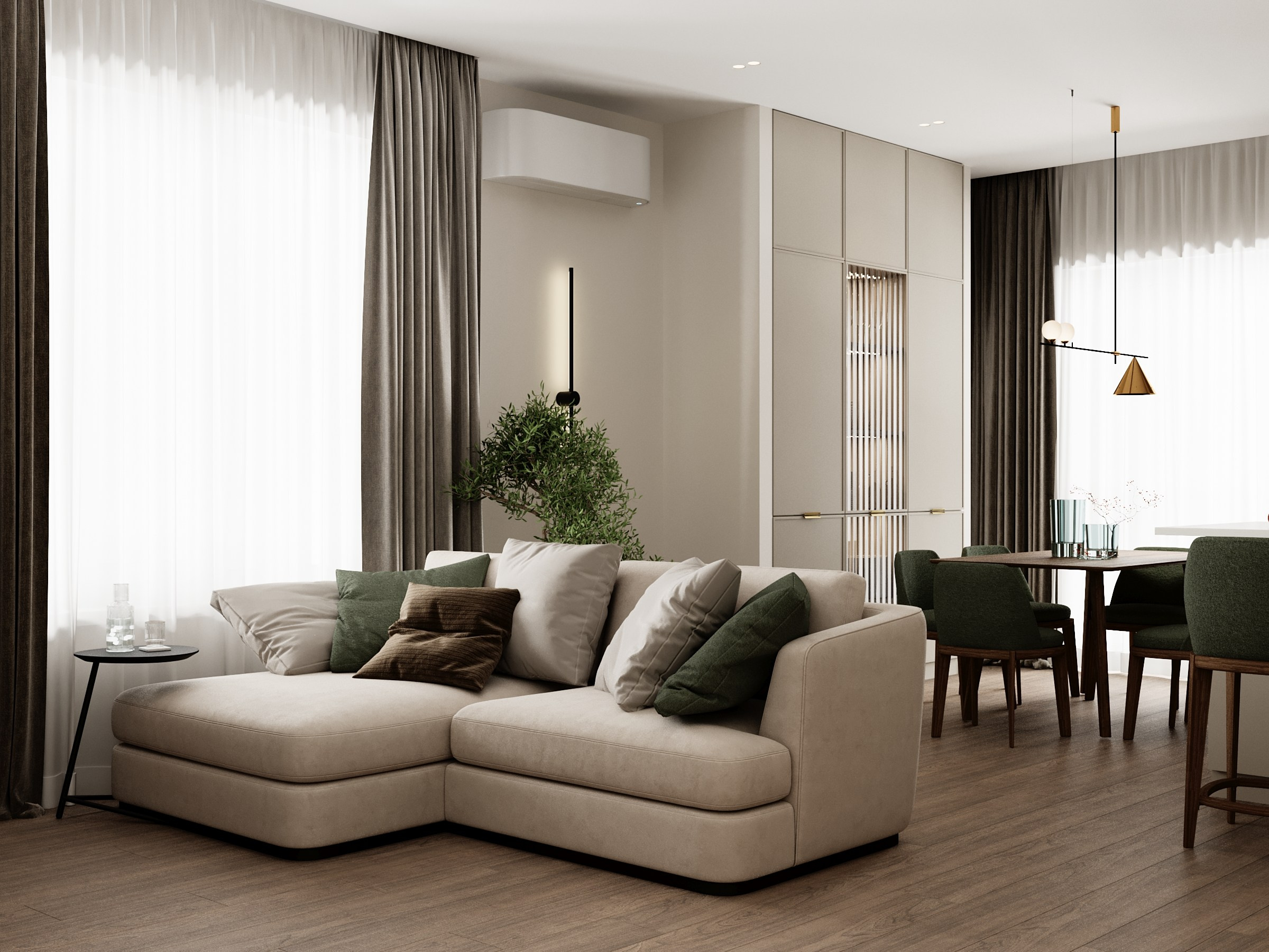 Дом Большие кабаны 100 м². Дизайнер интерьера квартир и частных домов в Казани