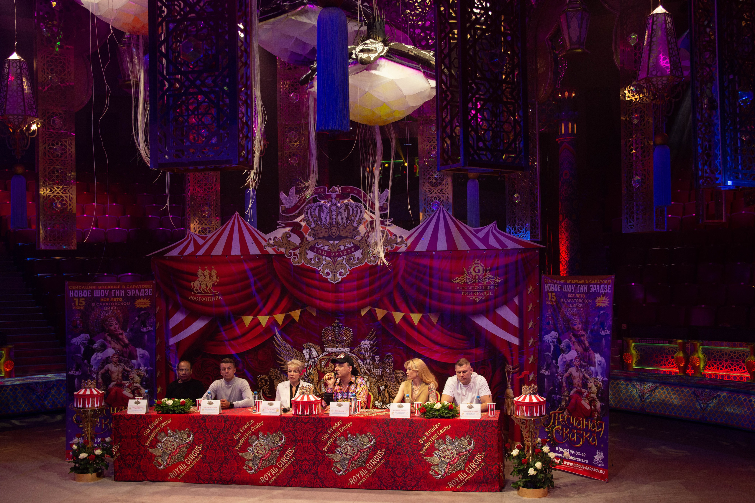 Пресс-конференция шоу ГИИ ЭРАДЗЕ «Песчаная сказка» Саратов 2024. Вадим Малянов — фотограф / видеограф в Саратове