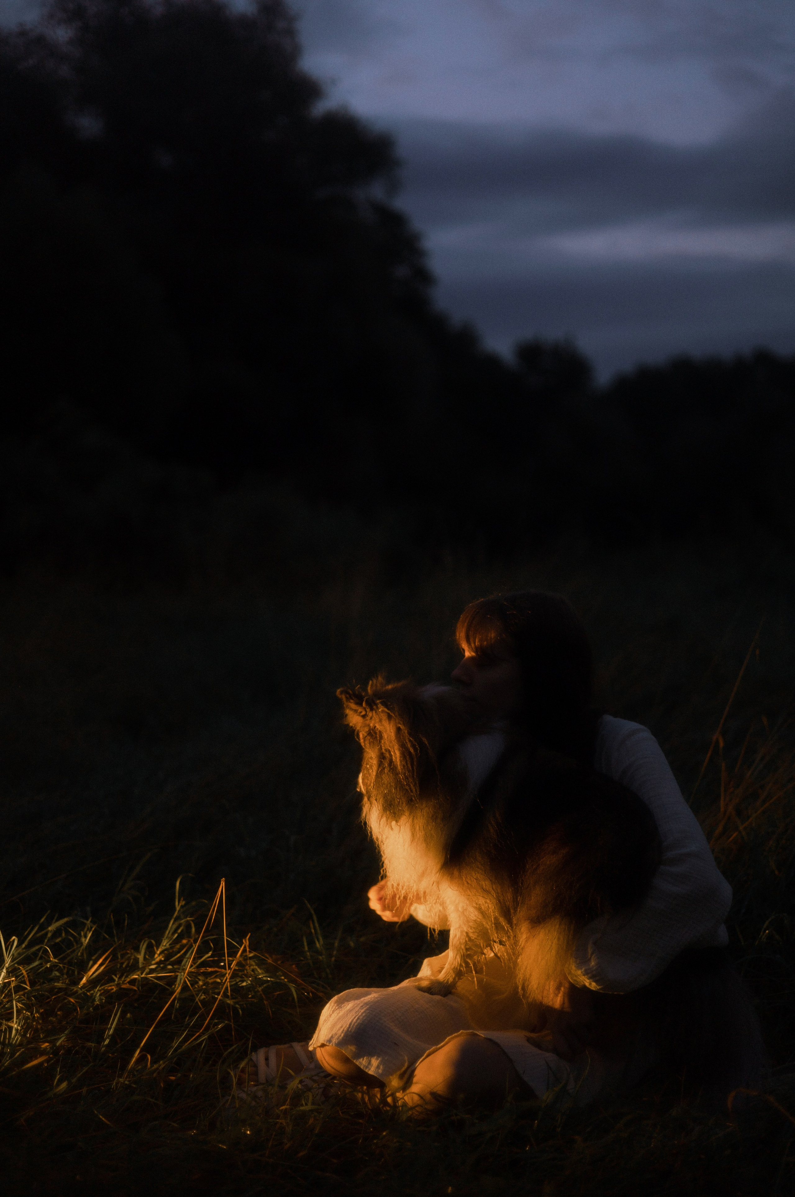 Аня и Скай. Фотограф-анималист Богданова Полина