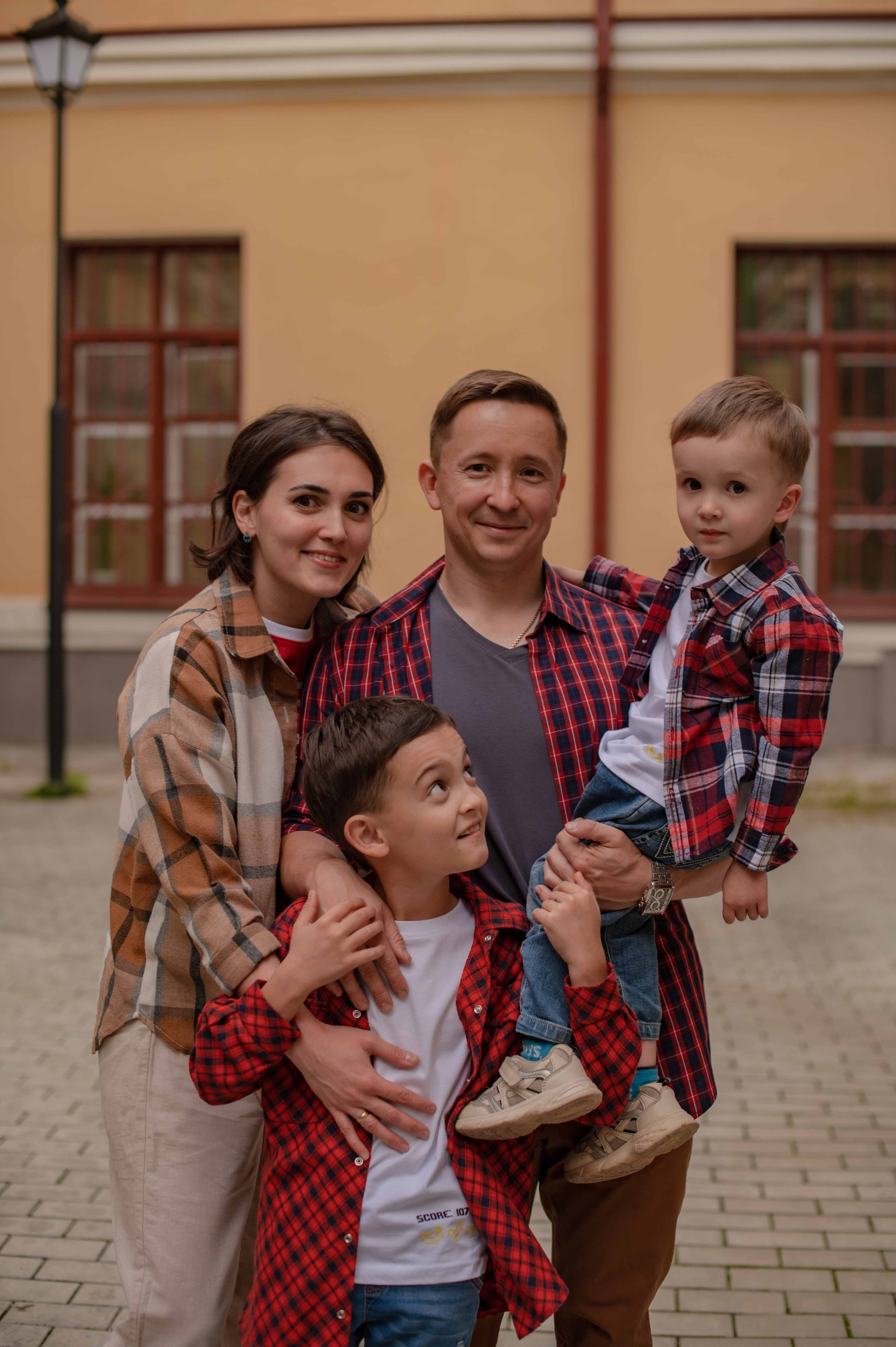 Семья Игоря и Екатерины. Фотограф Виктория Воронина