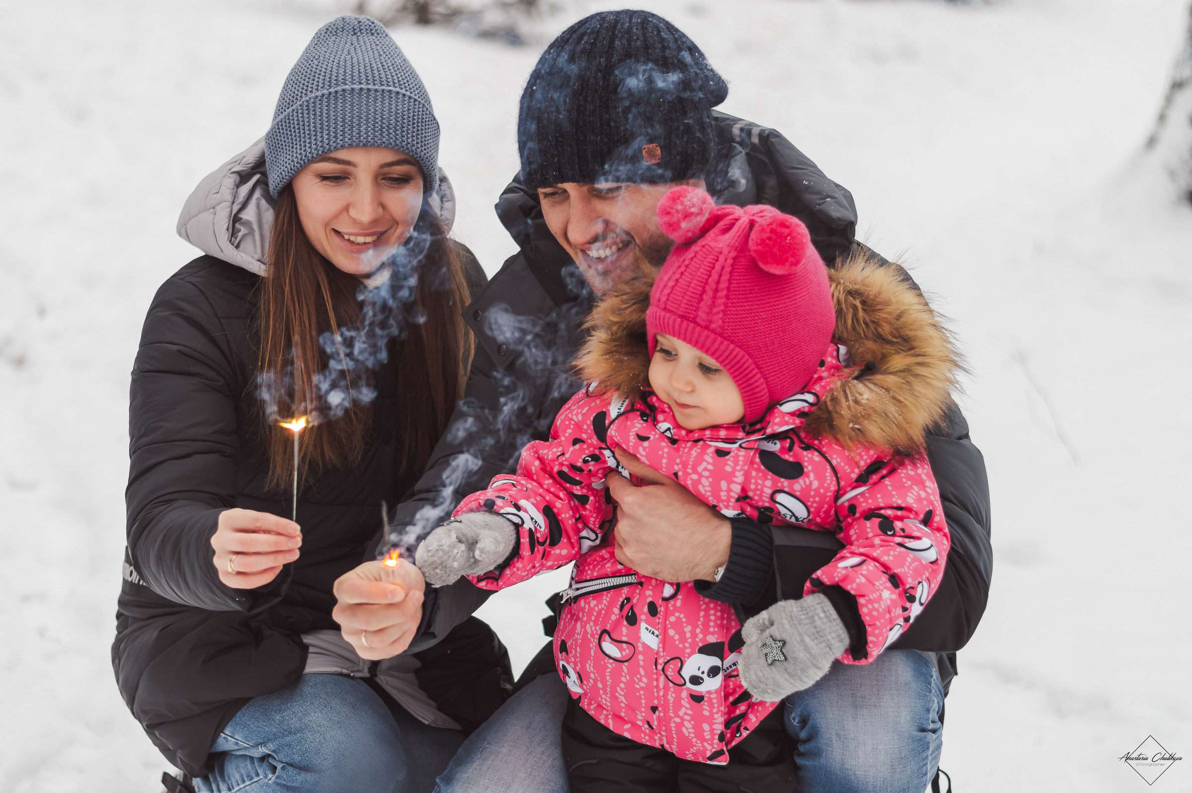 Елена, Евгений и Алиса. Свадебный и семейный фотограф в Туле Анастасия Чаликова