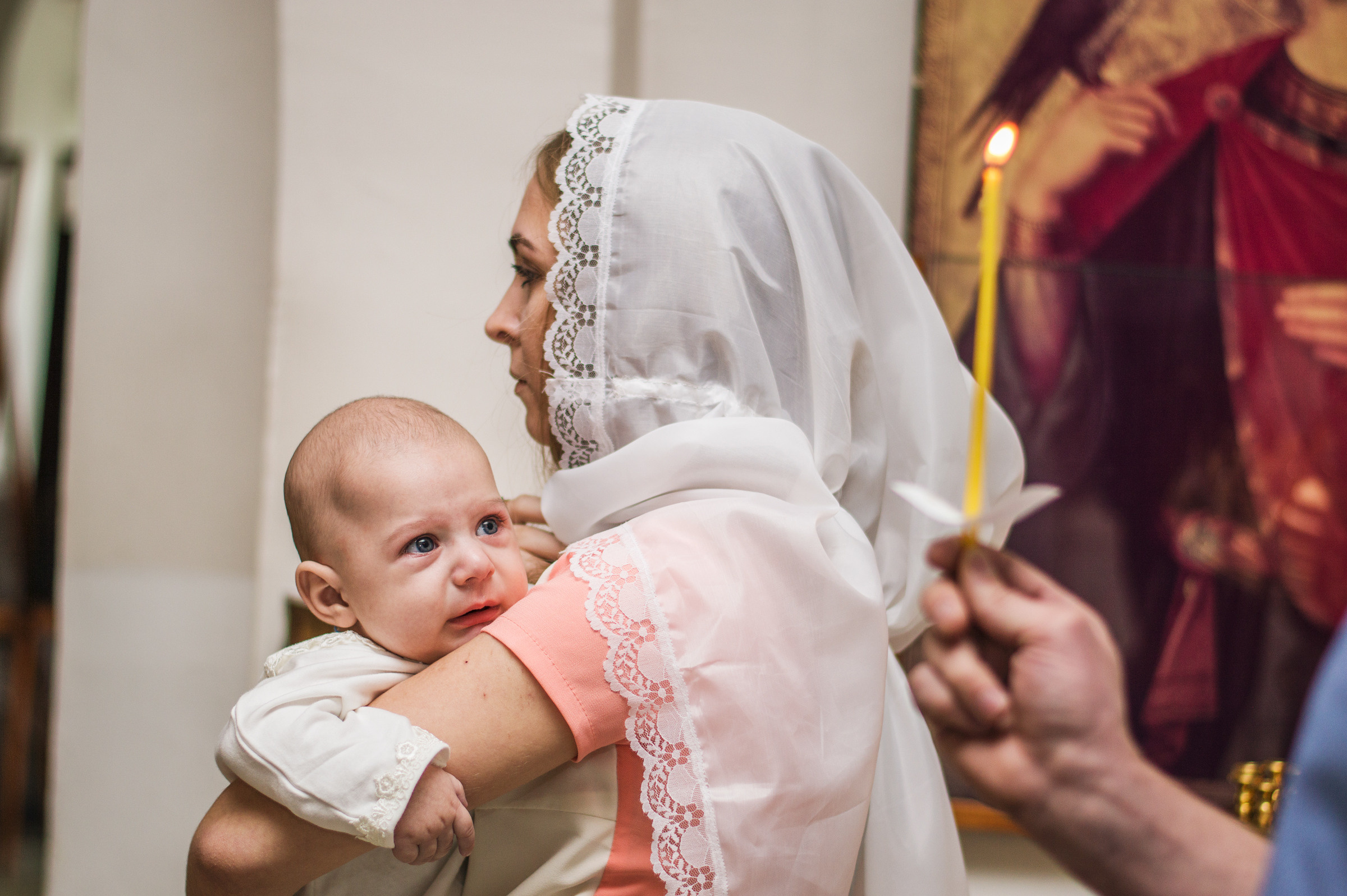 Крещение Тима. Свадебный и семейный фотограф в Туле Анастасия Чаликова