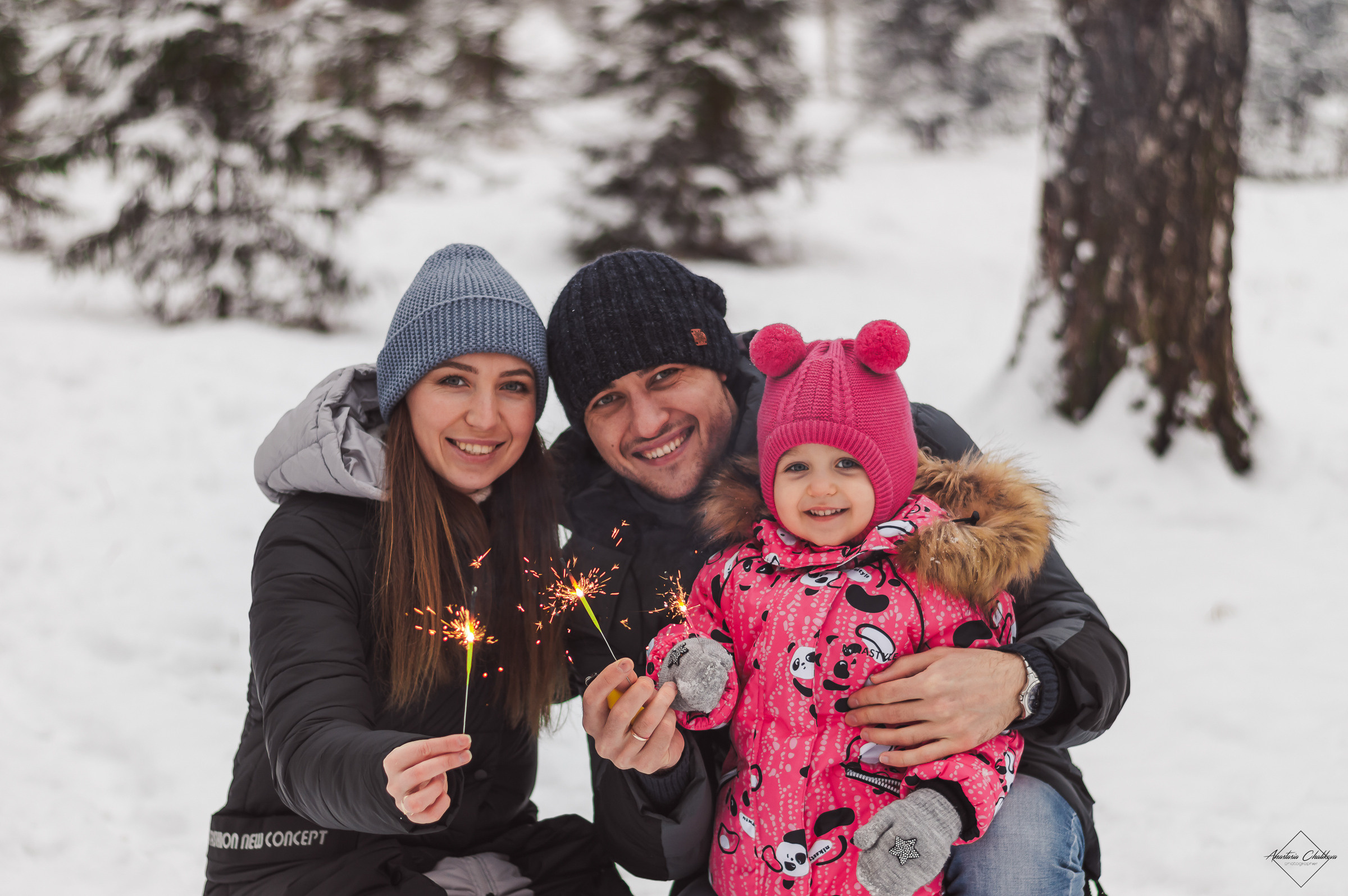 Елена, Евгений и Алиса. Свадебный и семейный фотограф в Туле Анастасия Чаликова
