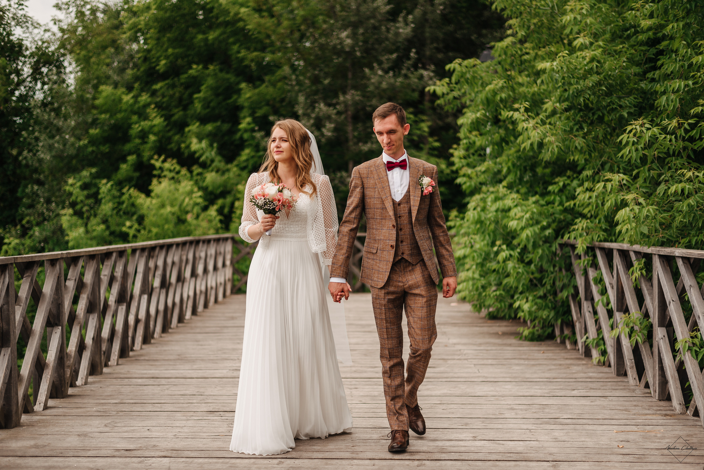 Вероника и Александр. Свадебный и семейный фотограф в Туле Анастасия Чаликова