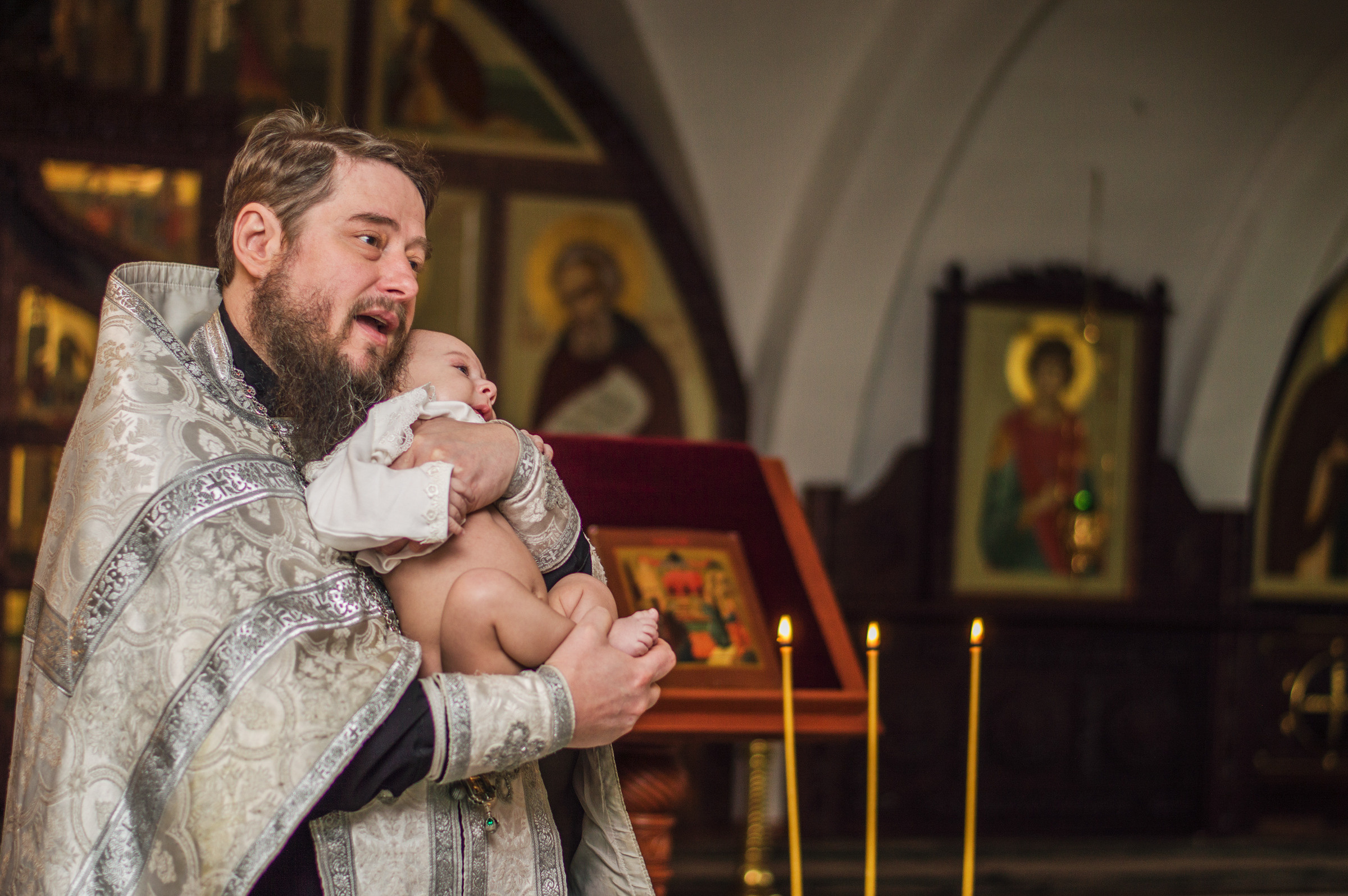 Крещение Тима. Свадебный и семейный фотограф в Туле Анастасия Чаликова