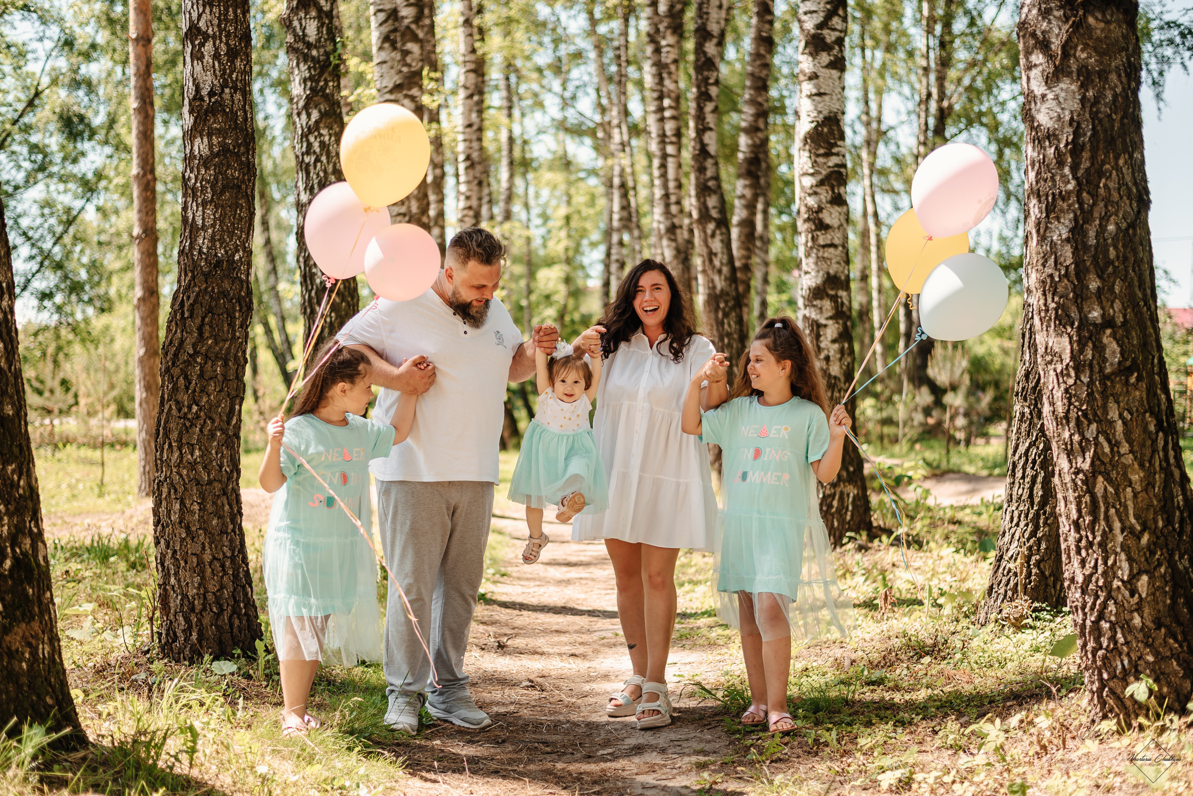 Годик Стефании. Свадебный и семейный фотограф в Туле Анастасия Чаликова