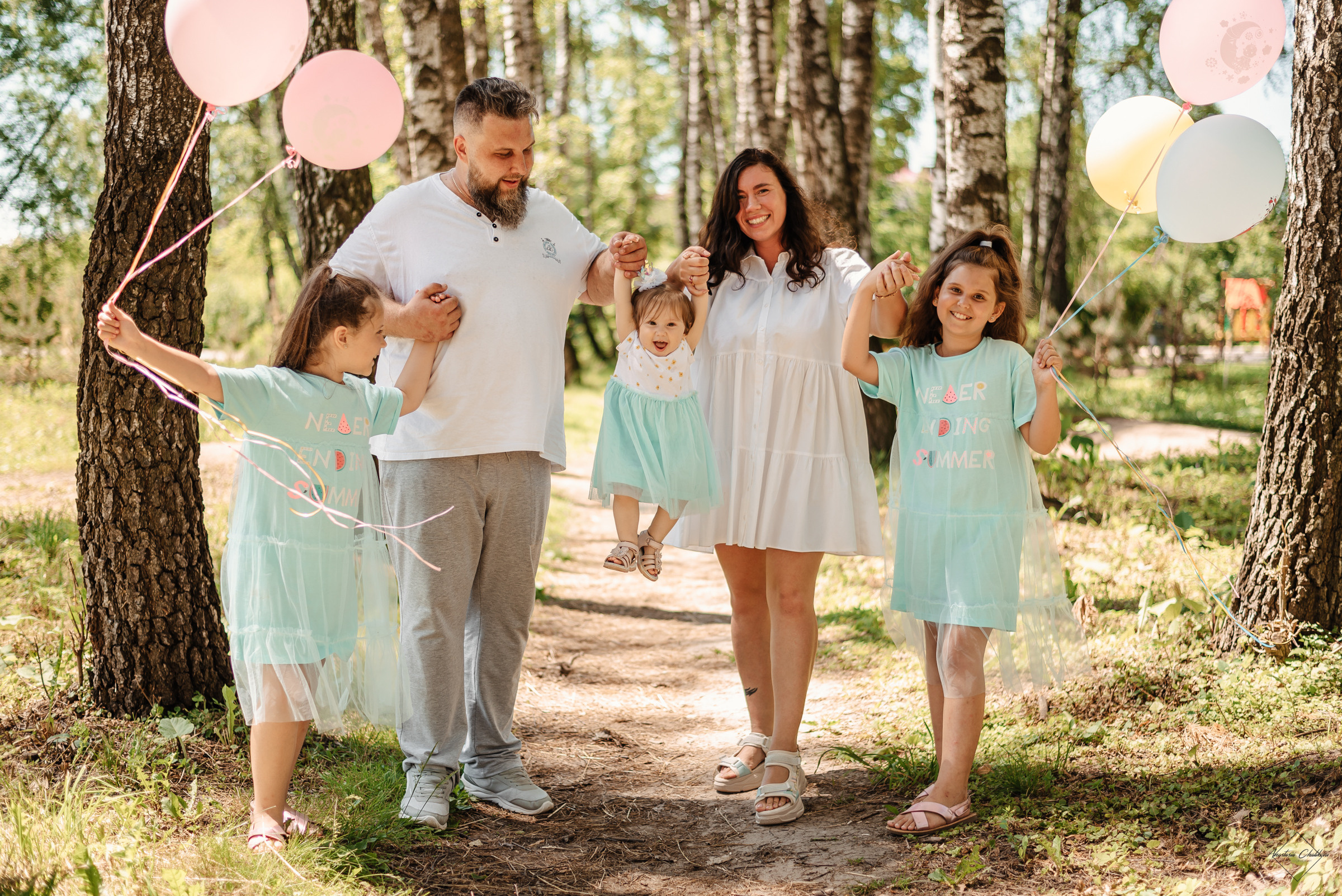 Годик Стефании. Свадебный и семейный фотограф в Туле Анастасия Чаликова