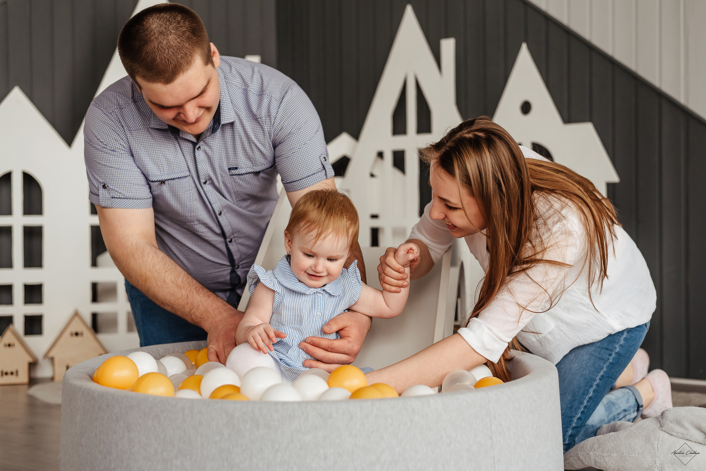 Светлана, Леонид и Сонечка. Свадебный и семейный фотограф в Туле Анастасия Чаликова