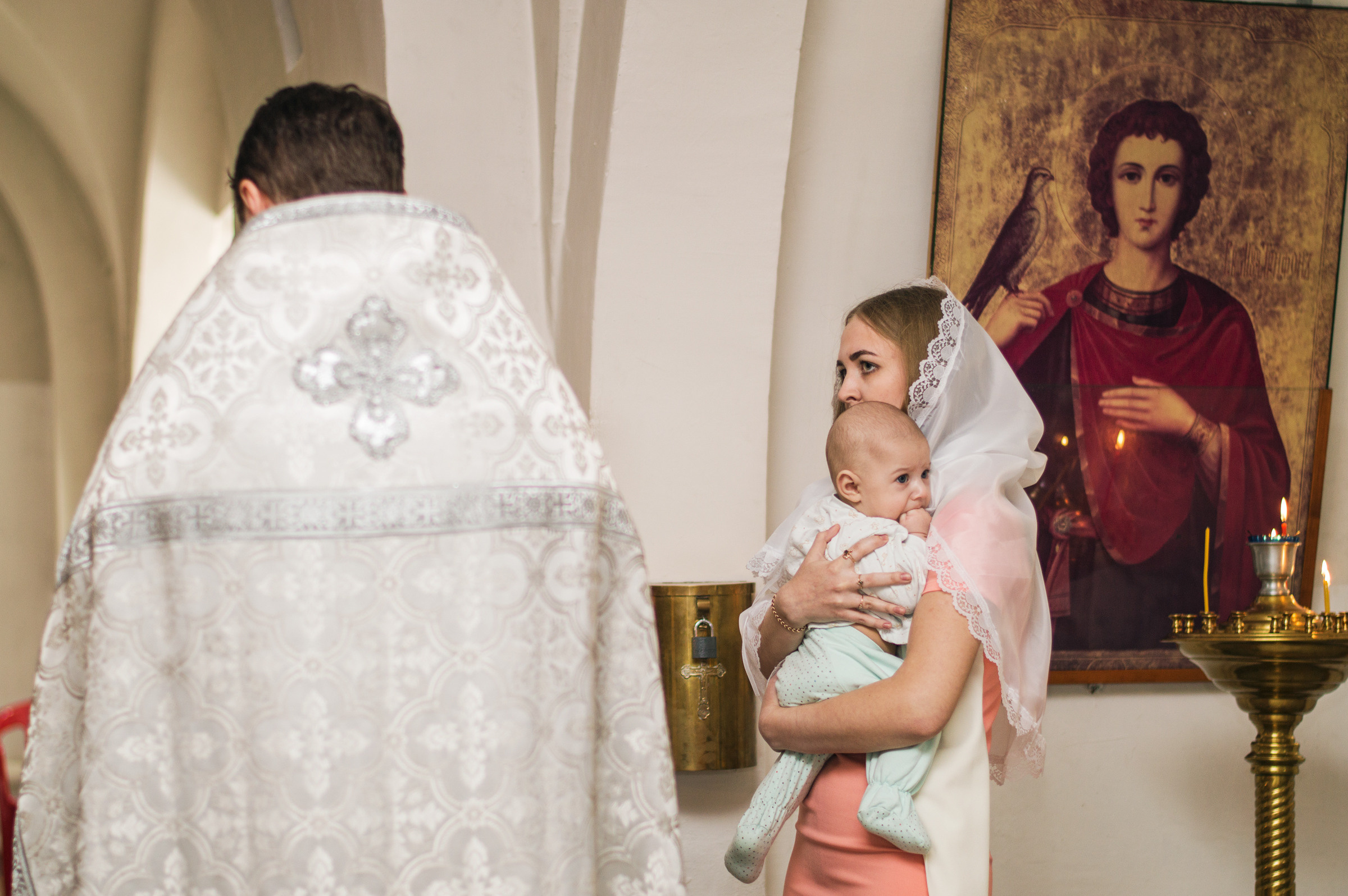 Крещение Тима. Свадебный и семейный фотограф в Туле Анастасия Чаликова