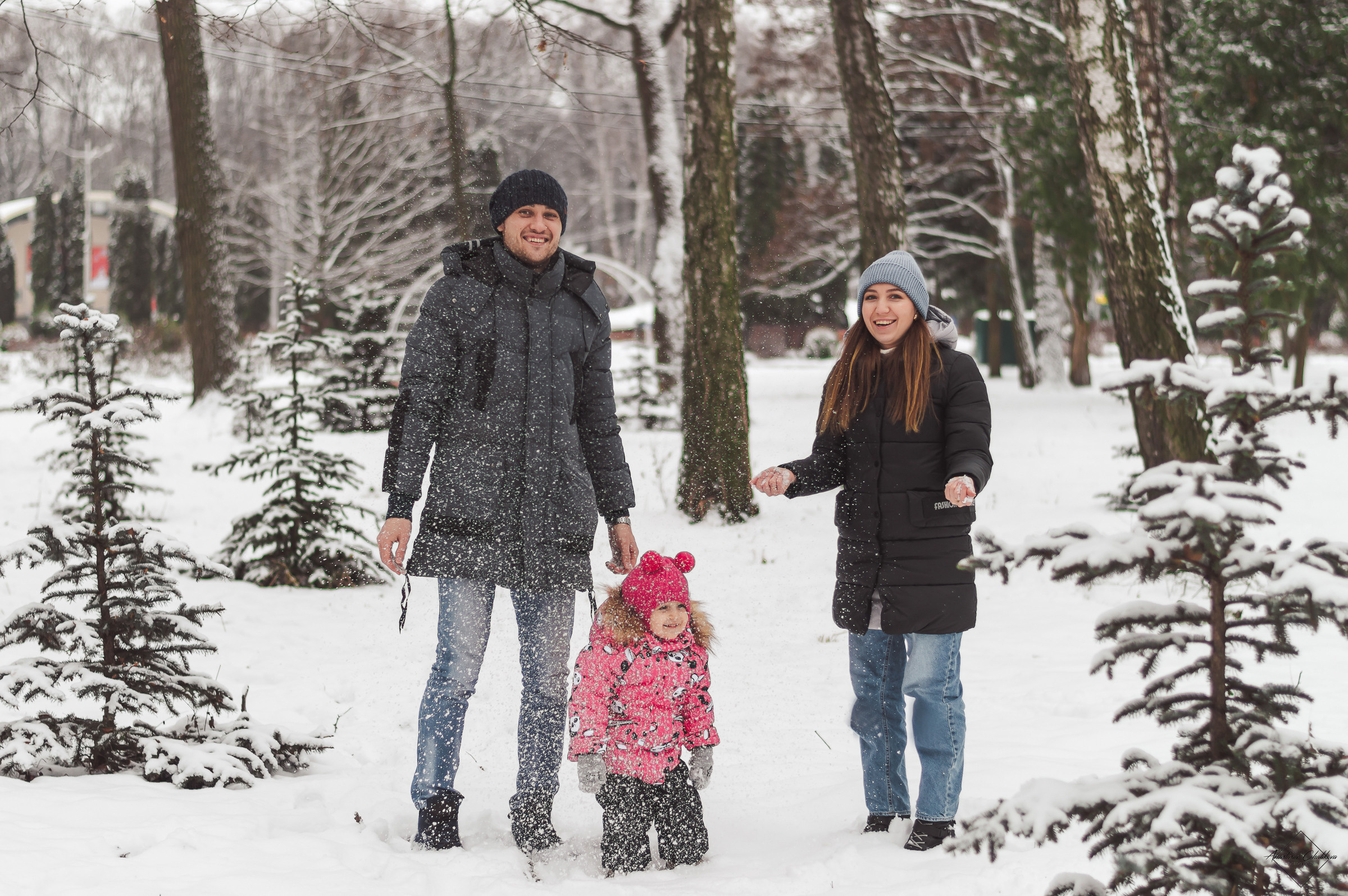 Елена, Евгений и Алиса. Свадебный и семейный фотограф в Туле Анастасия Чаликова