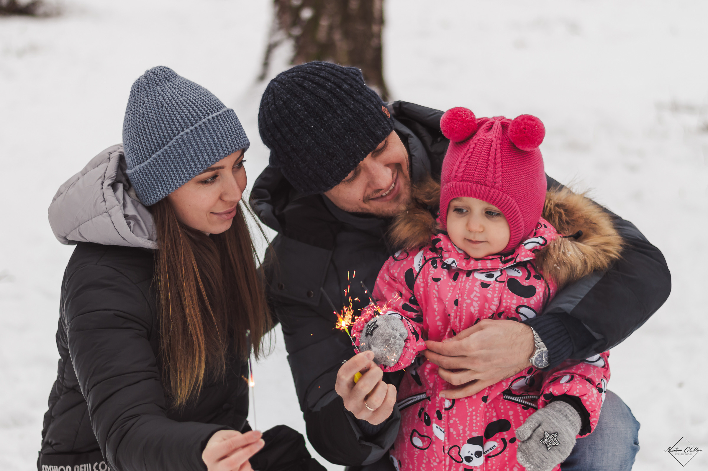 Елена, Евгений и Алиса. Свадебный и семейный фотограф в Туле Анастасия Чаликова