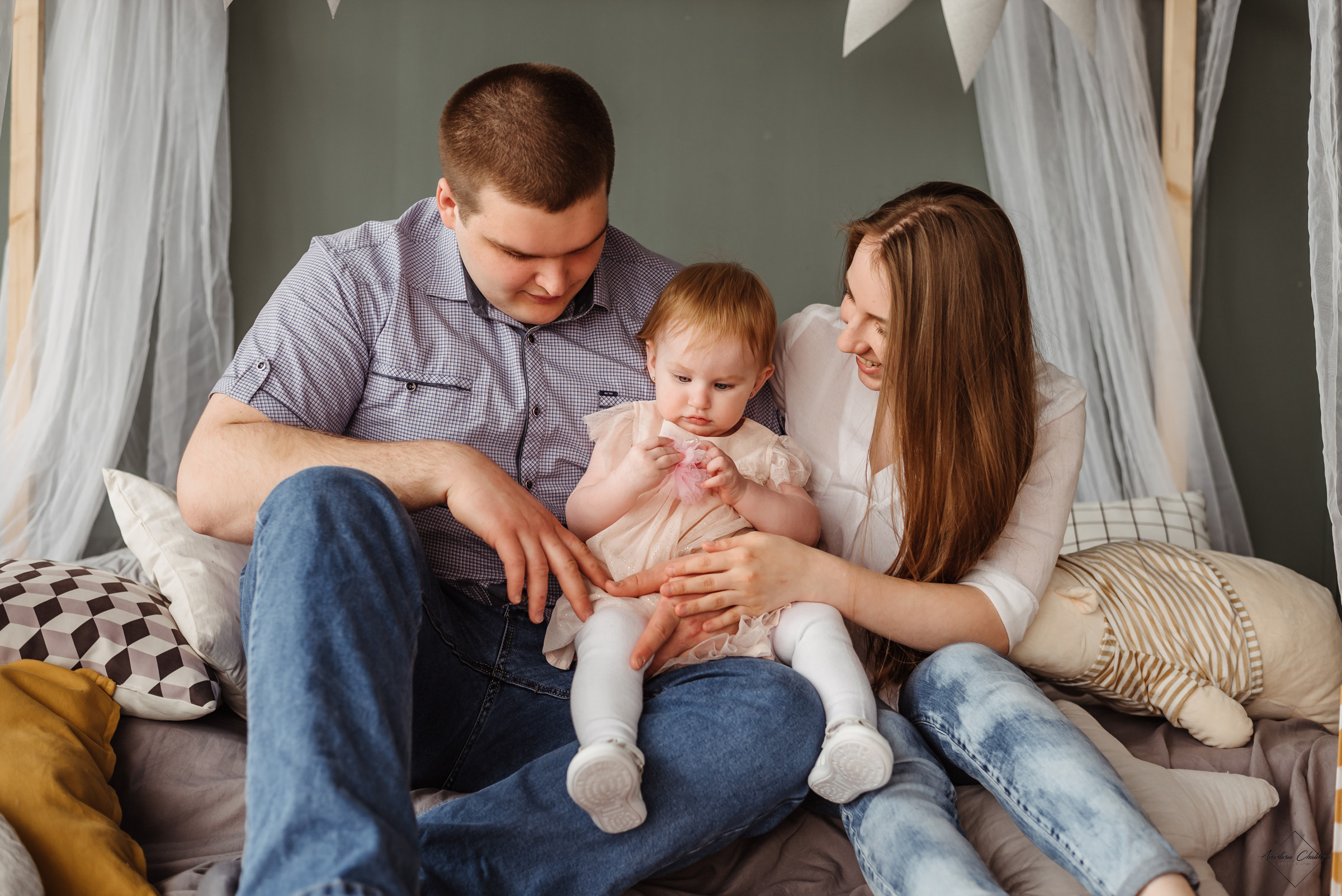 Светлана, Леонид и Сонечка. Свадебный и семейный фотограф в Туле Анастасия Чаликова