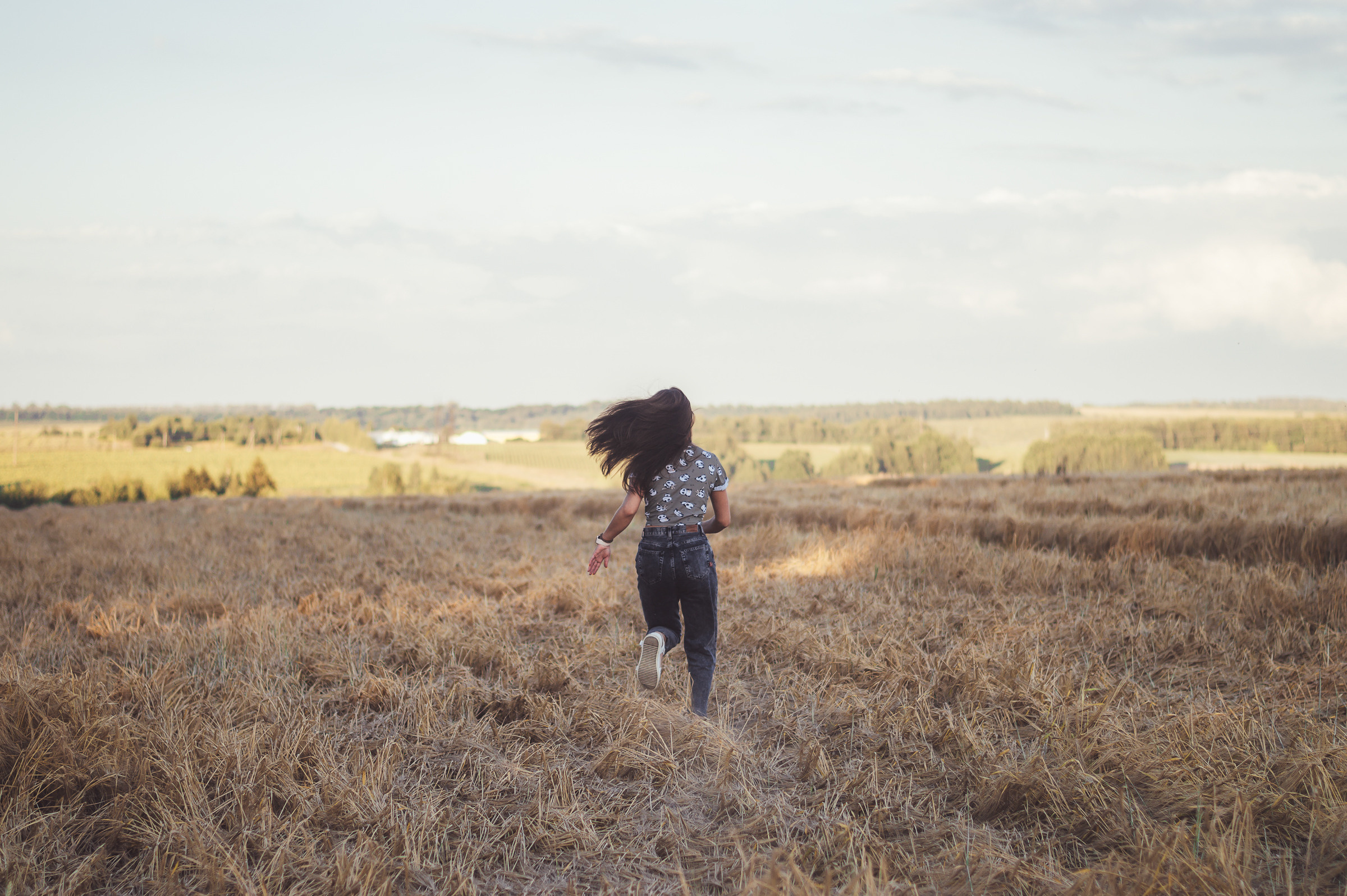 Вика и подсолнухи. Свадебный и семейный фотограф в Туле Анастасия Чаликова