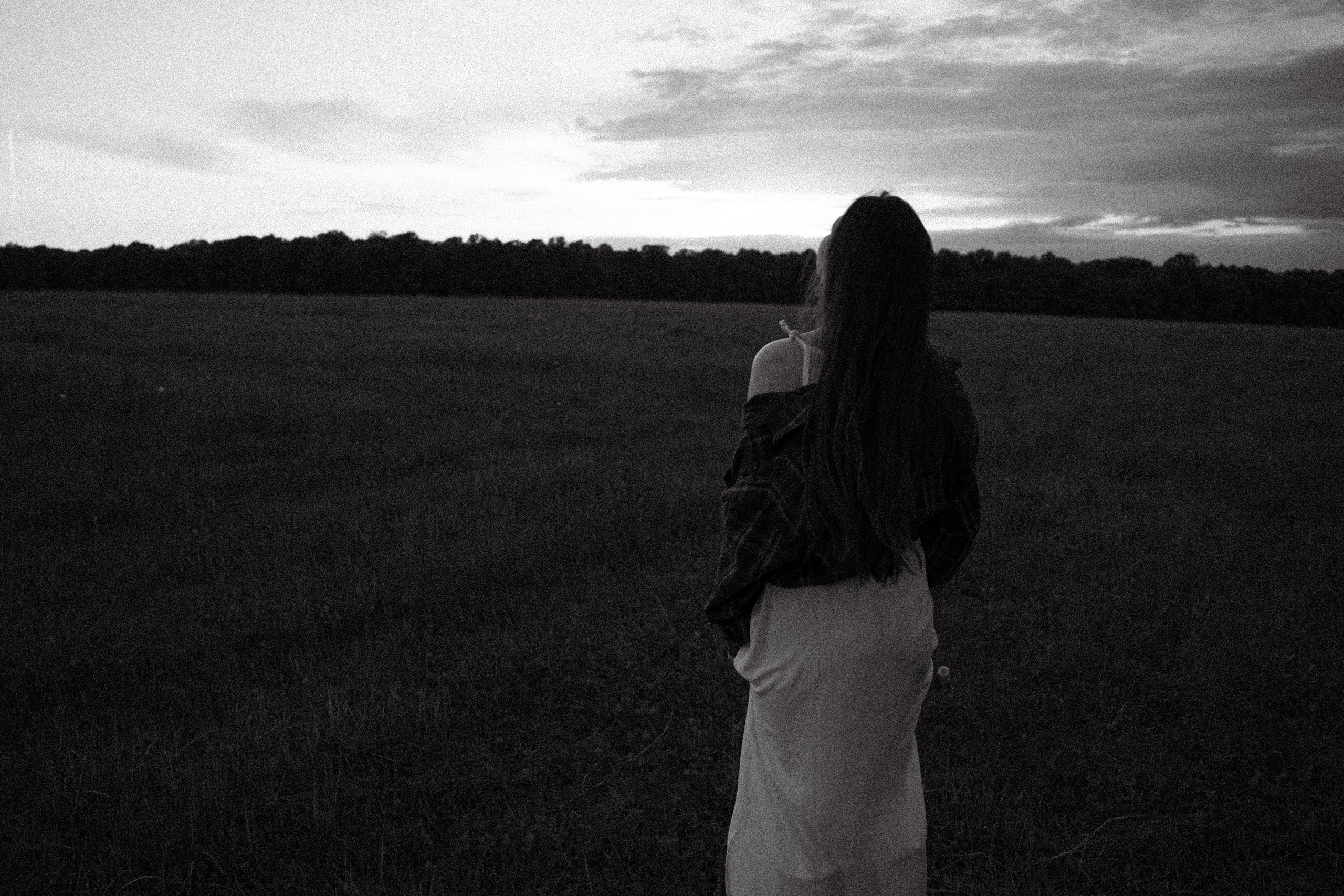 Семейная съемка на закате