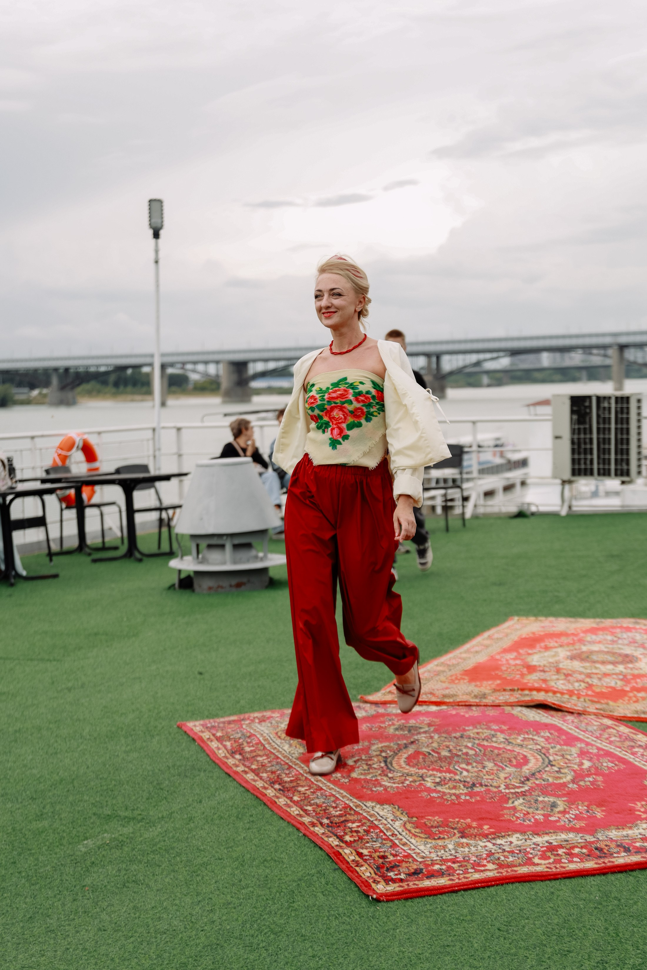 Модный показ «А-ля русс». Фотограф Юлия Мальцева