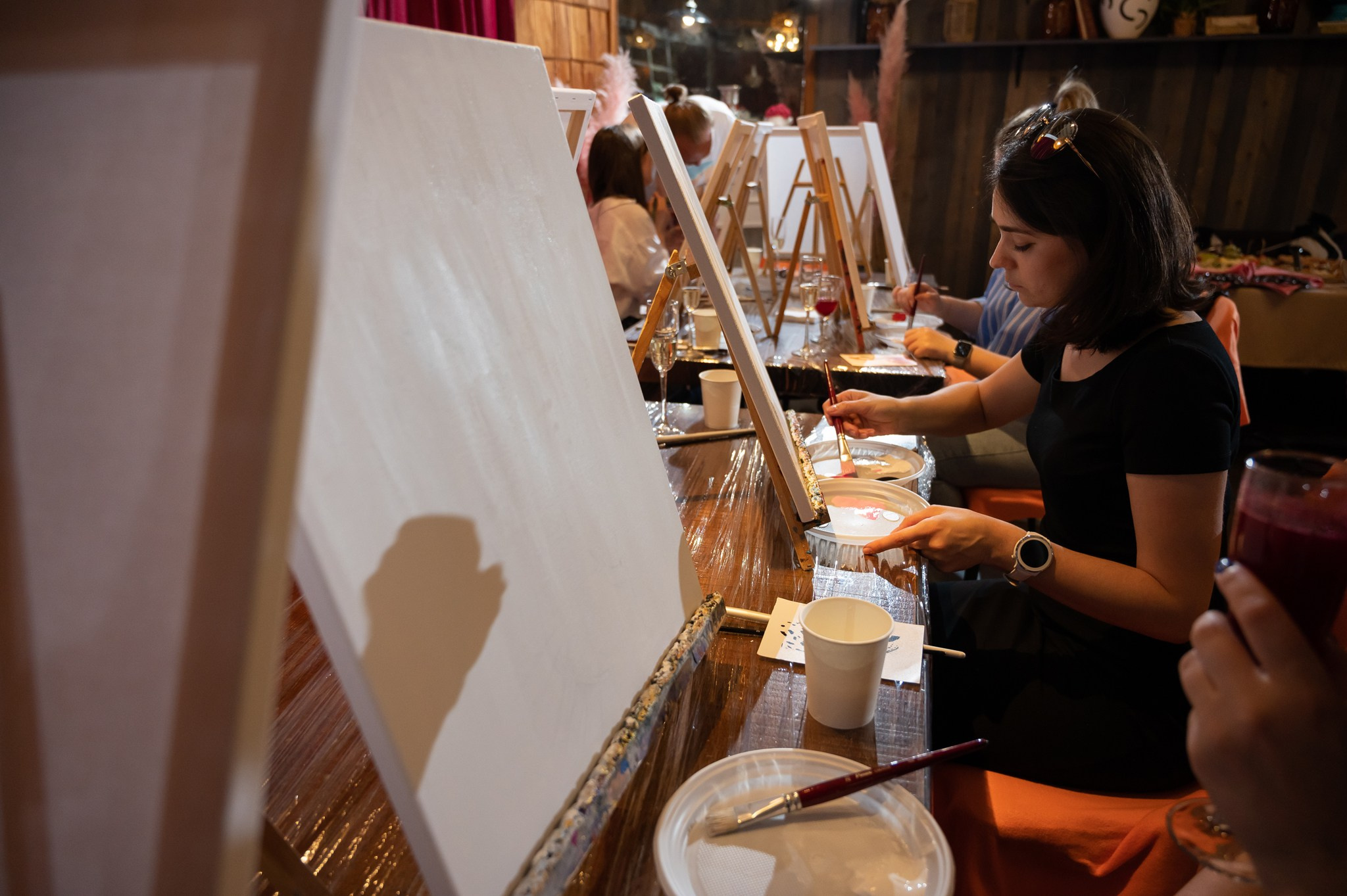 Творчество в ресторане Большая кухня. Свадебный и семейный фотограф из Санкт-Петербурга Климов Анатолий