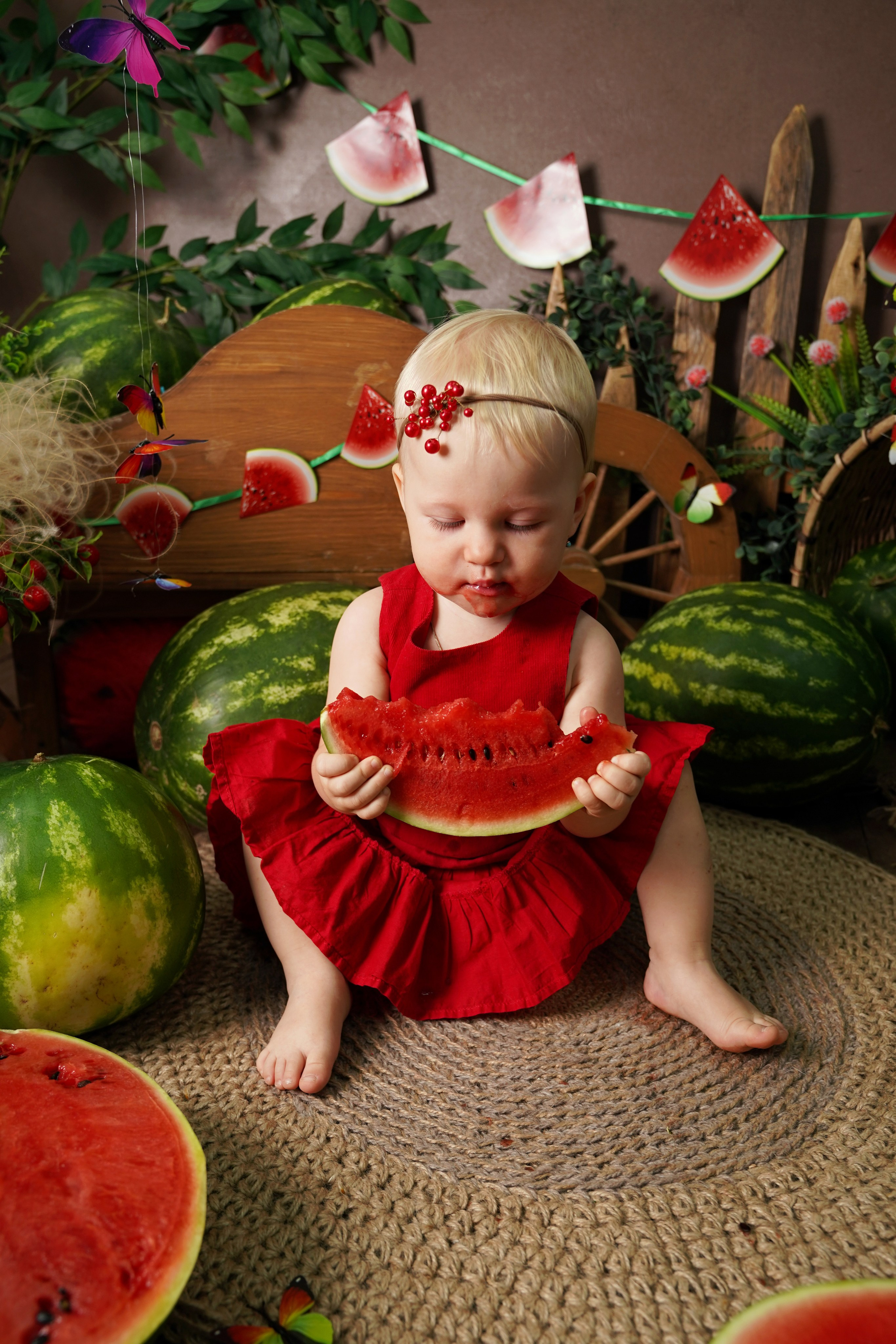 Фотопроект АРБУЗИКИ. Фотограф новорожденных, детей до года и беременных в Симферополе