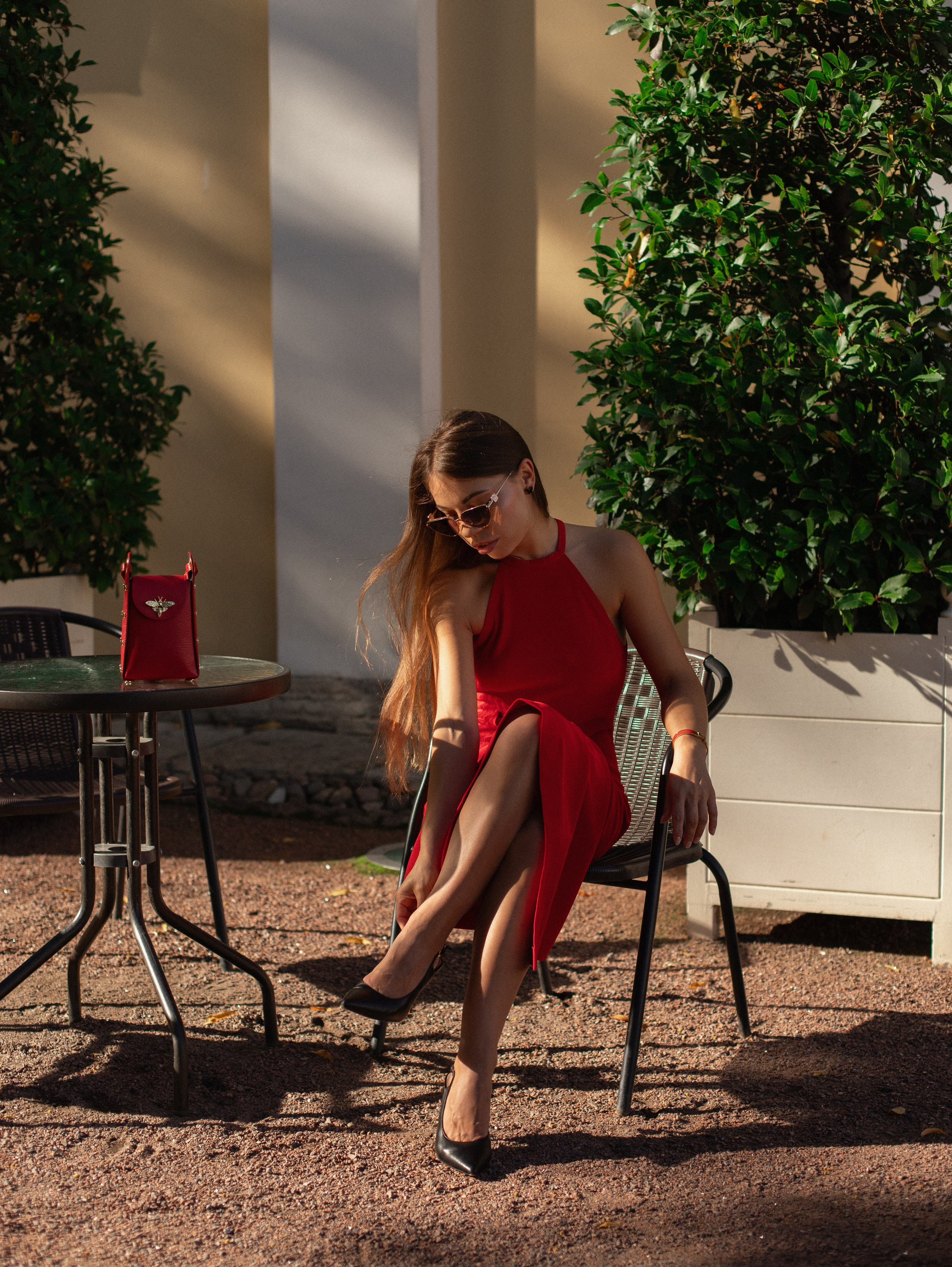 Прекрасная Яна в Летнем саду. Семейный фотограф в Санкт-Петербурге Ирина Иванова