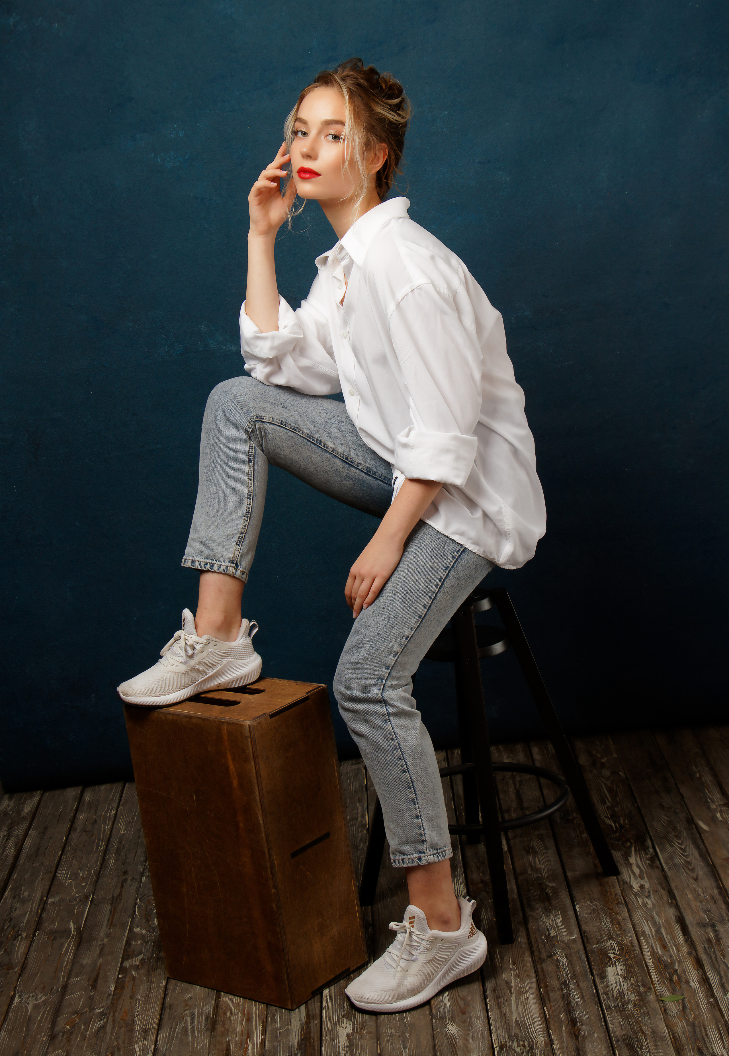 Гламур.Съёмки в разных студиях. Фотограф Владимир Роля