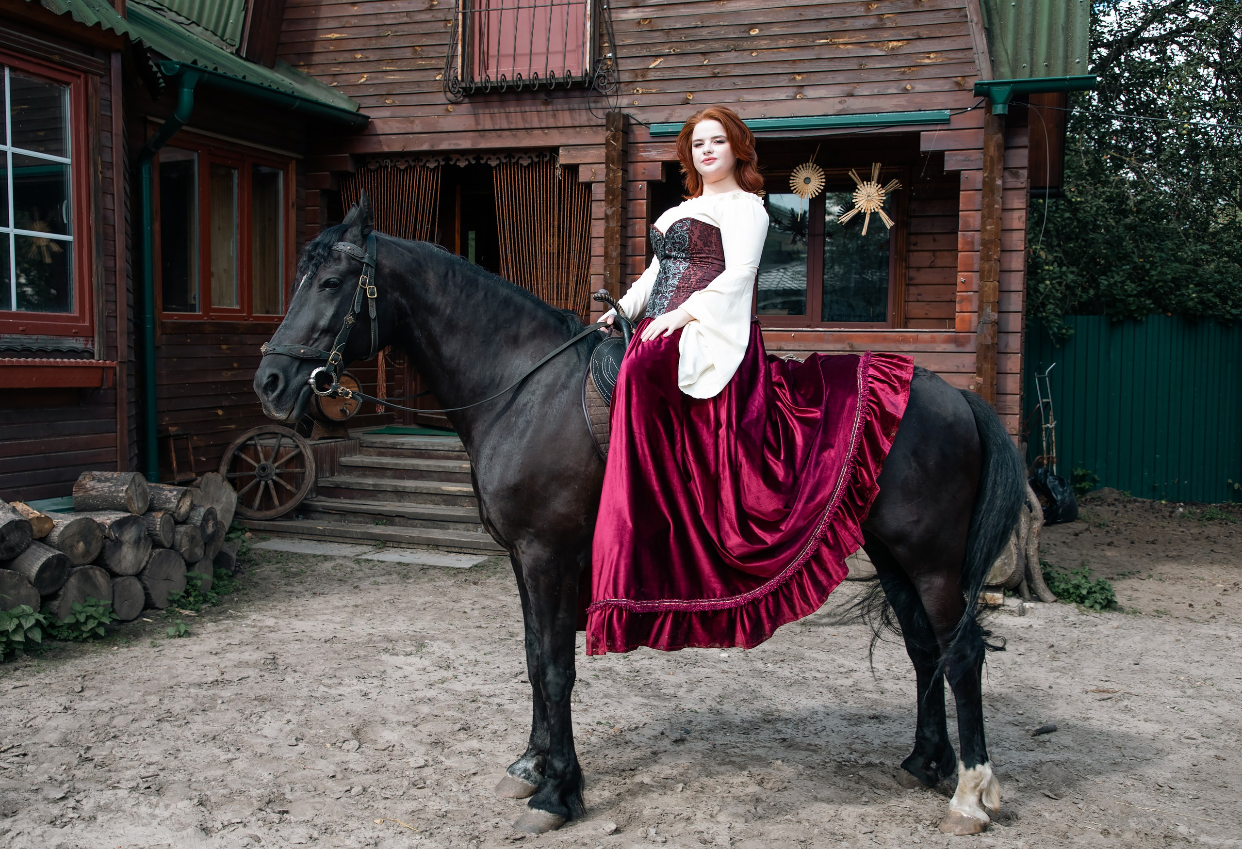 Фотосессия с лошадкой Пенкой