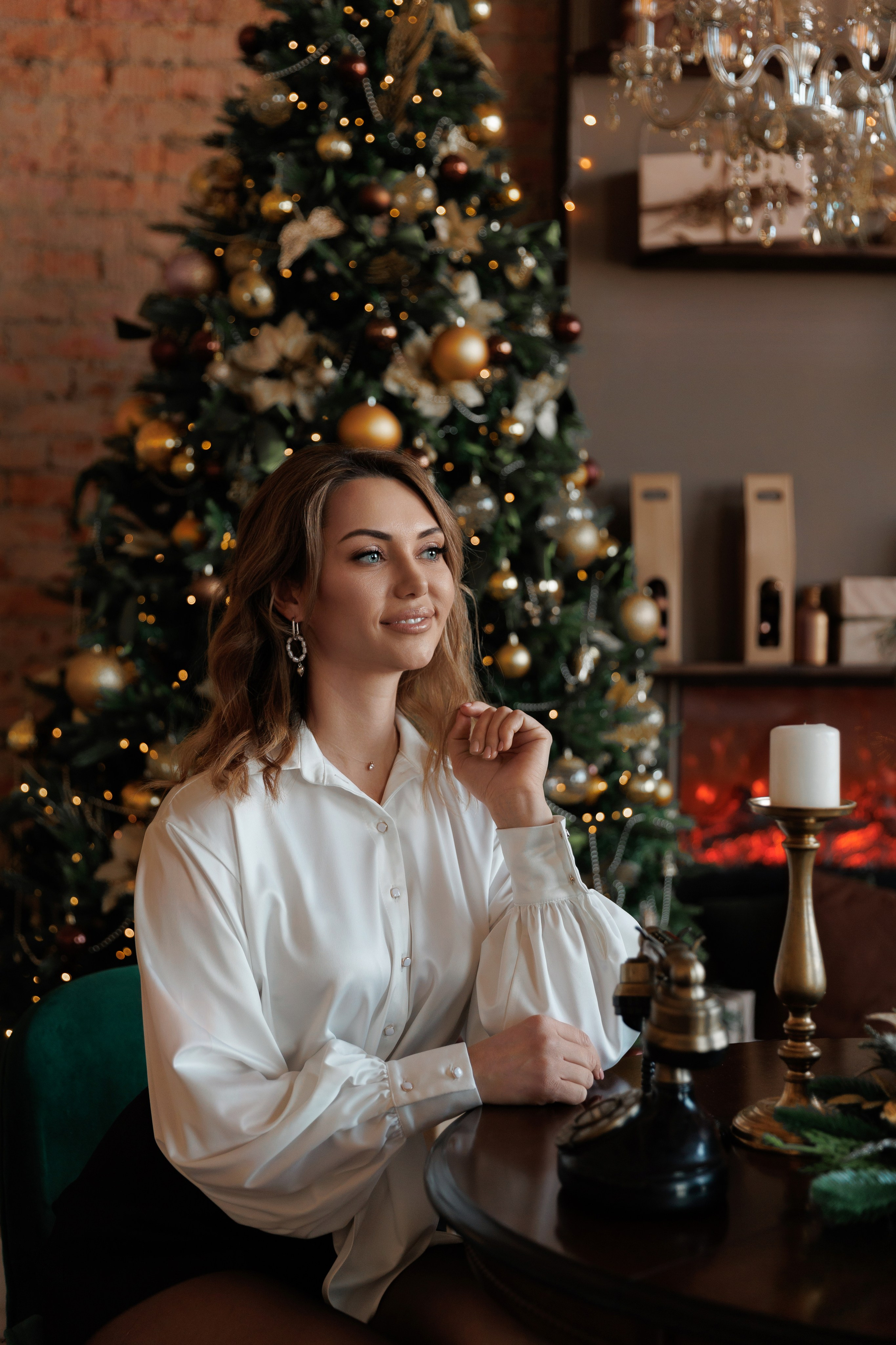 Новогодние фотосессии. Фотограф женского портрета, беременности и материнства Харькова Елена