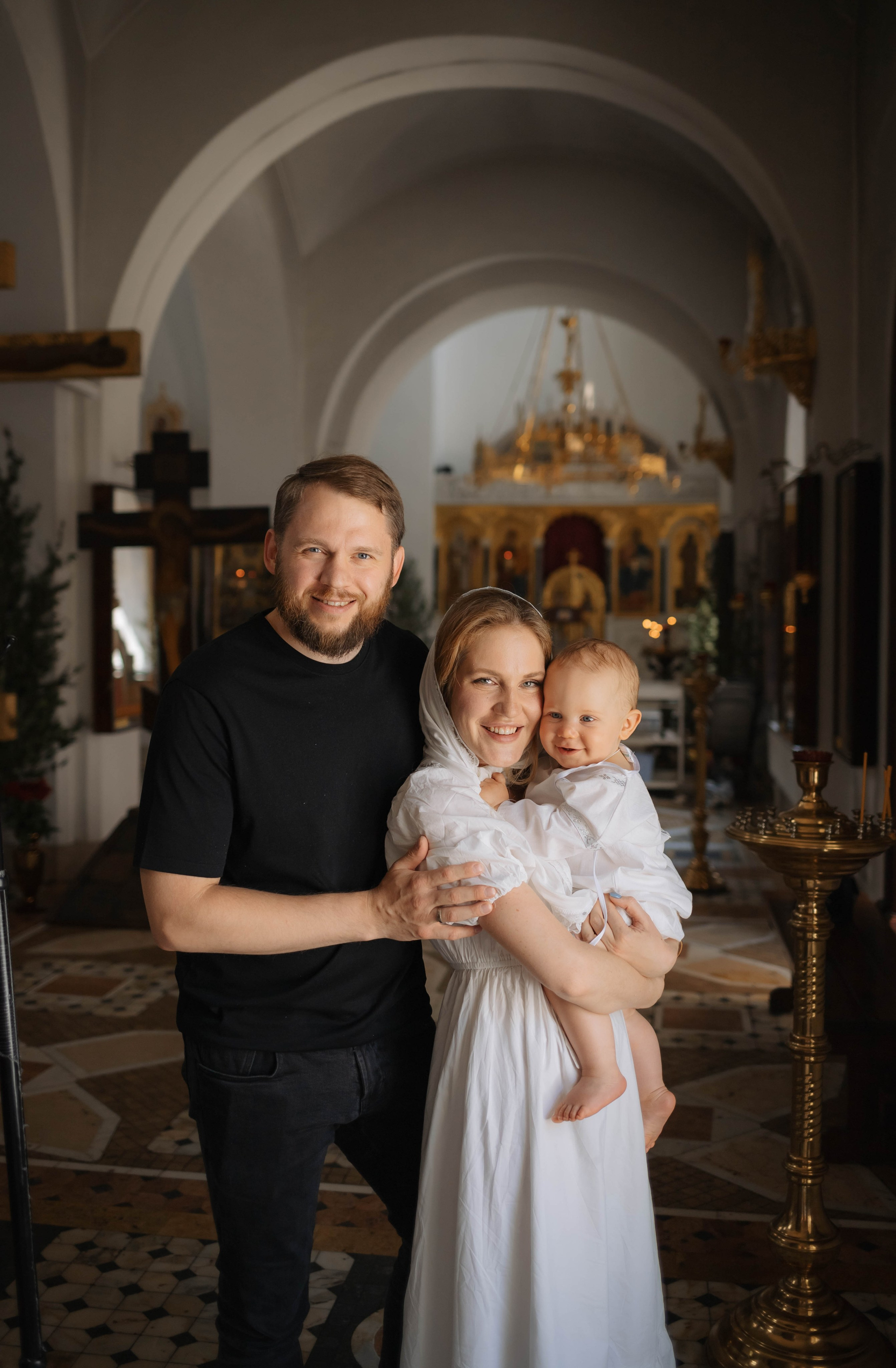 Крещение Миши. Семейный и детский фотограф в Москве Александра Нараевская
