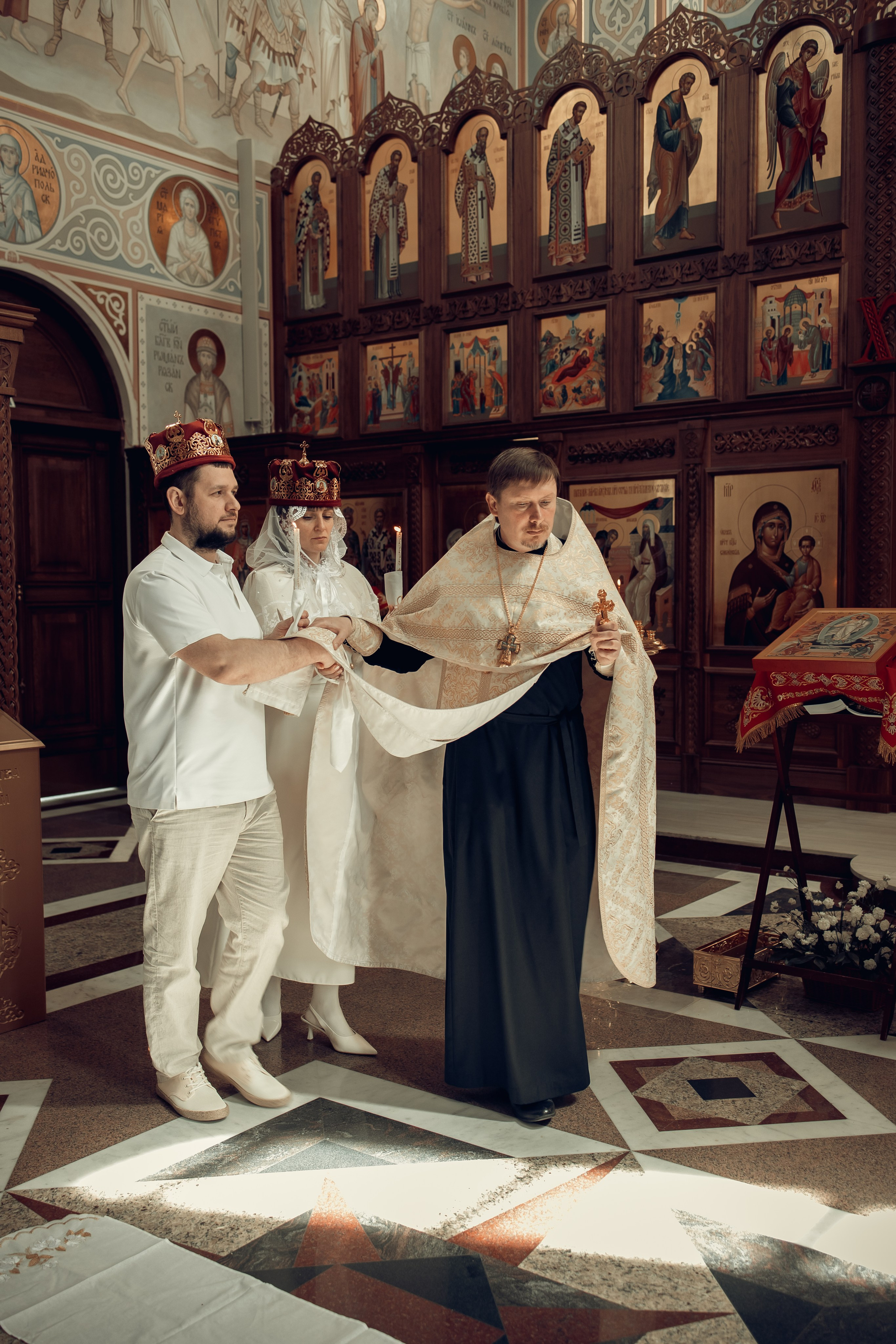 Венчание Дениса и Дианы. Свято-Троицкий храм. Свадебный фотограф Краснодар Инна Кириенко