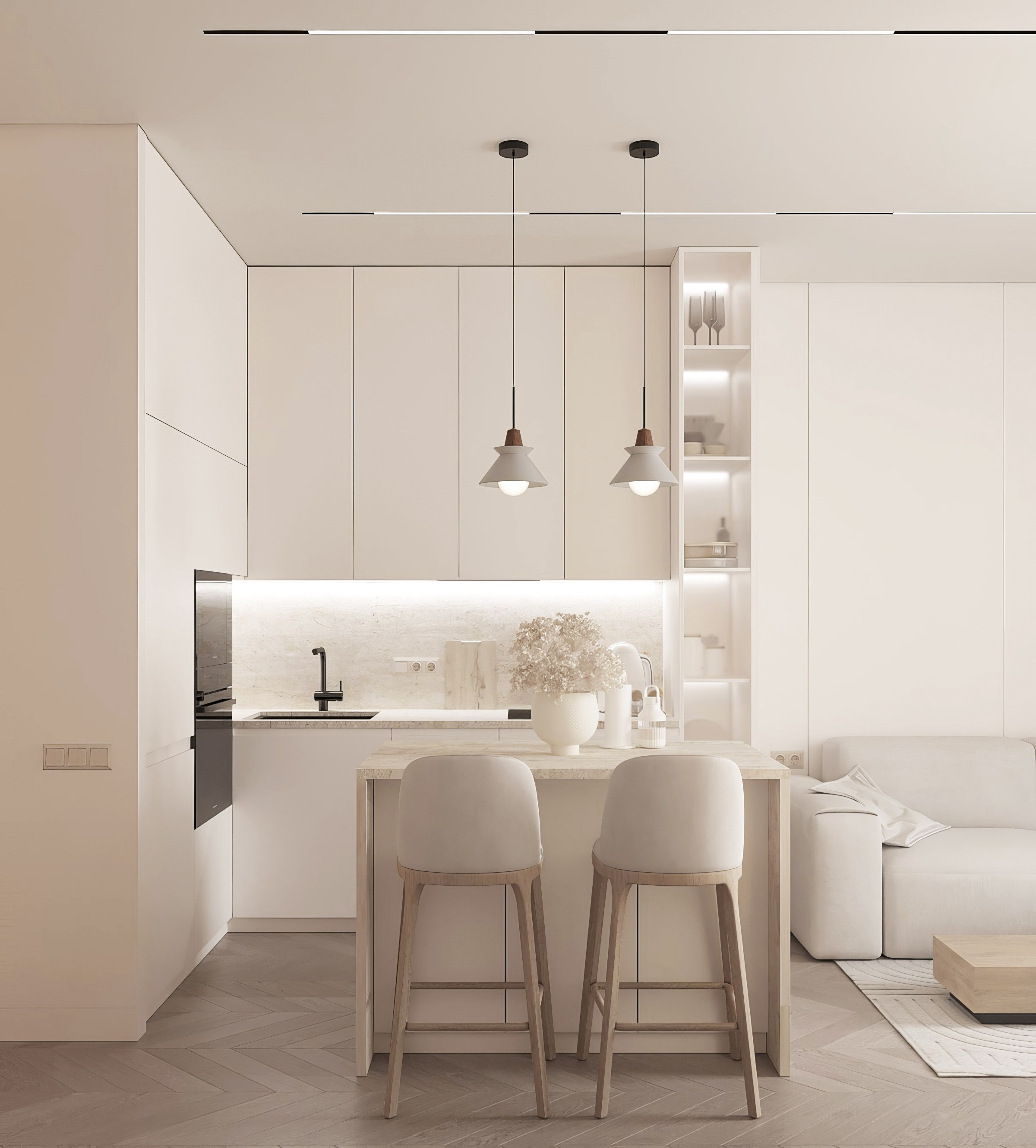 ЖК Eniteo. Дизайнер интерьера Марина Брынковян