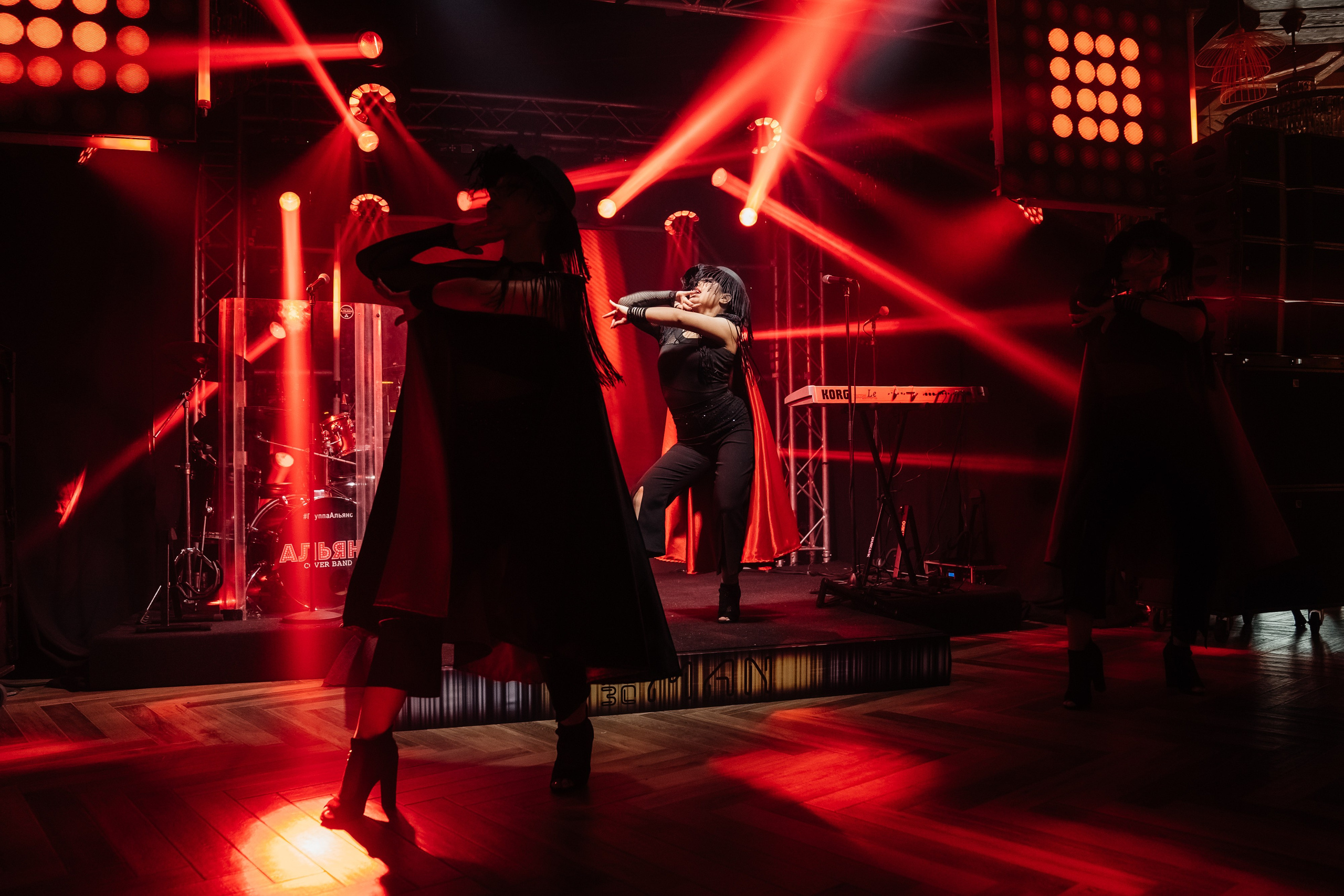 Выступления на банкетных площадках. Танцевальная шоу-группа «GRANAT»