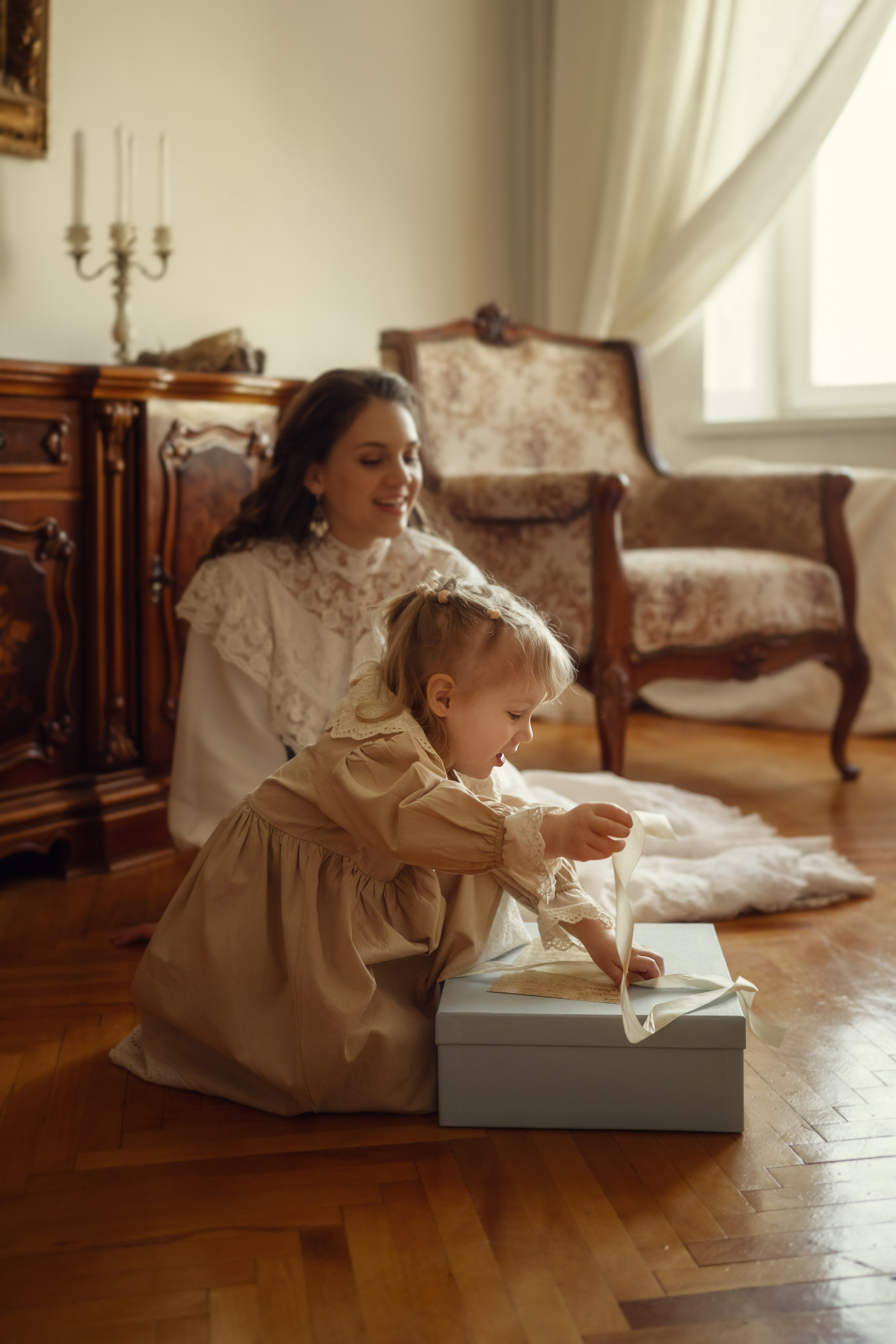 Винтажная семейная. Детский и семейный фотограф Маша Ленгауэр