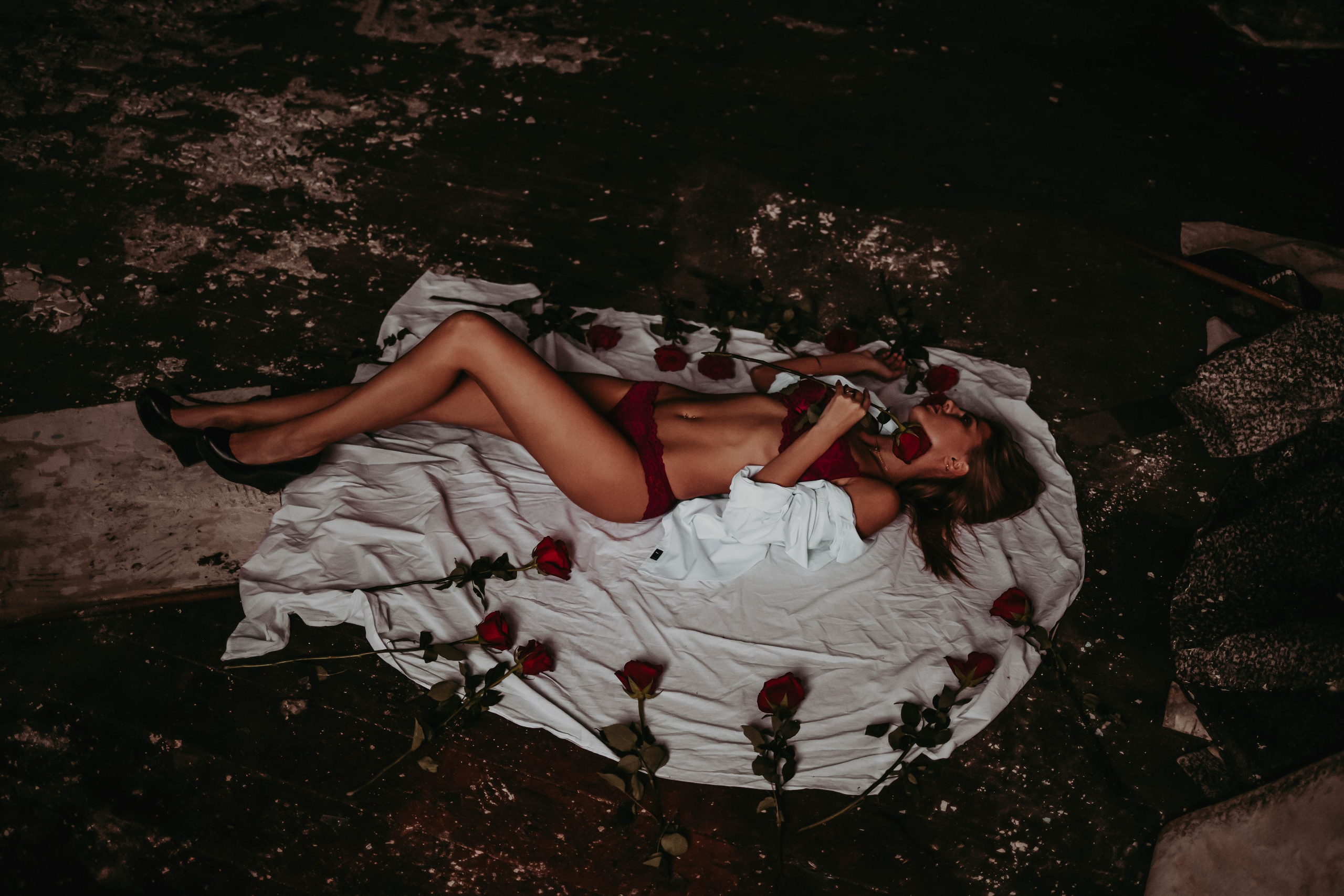 «Заброшка» — фотосессии в заброшенных зданиях. Nadin.K фотограф Иркутск, Байкал, Братск