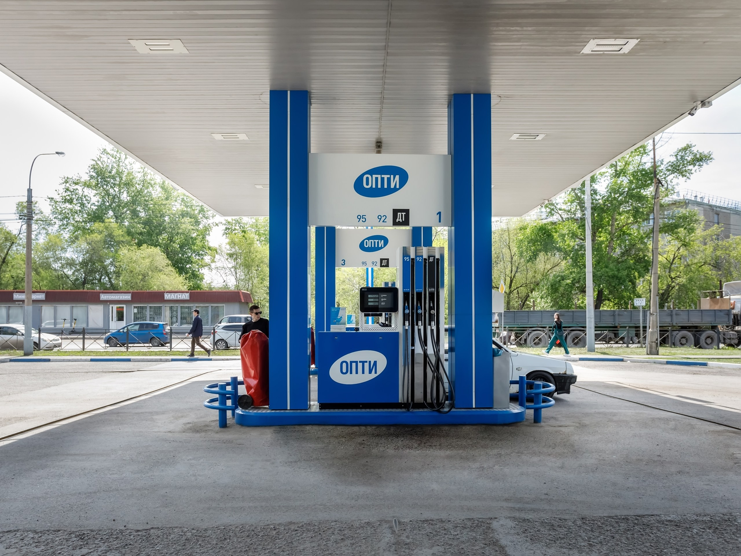 Опти АЗС. Газпром нефти