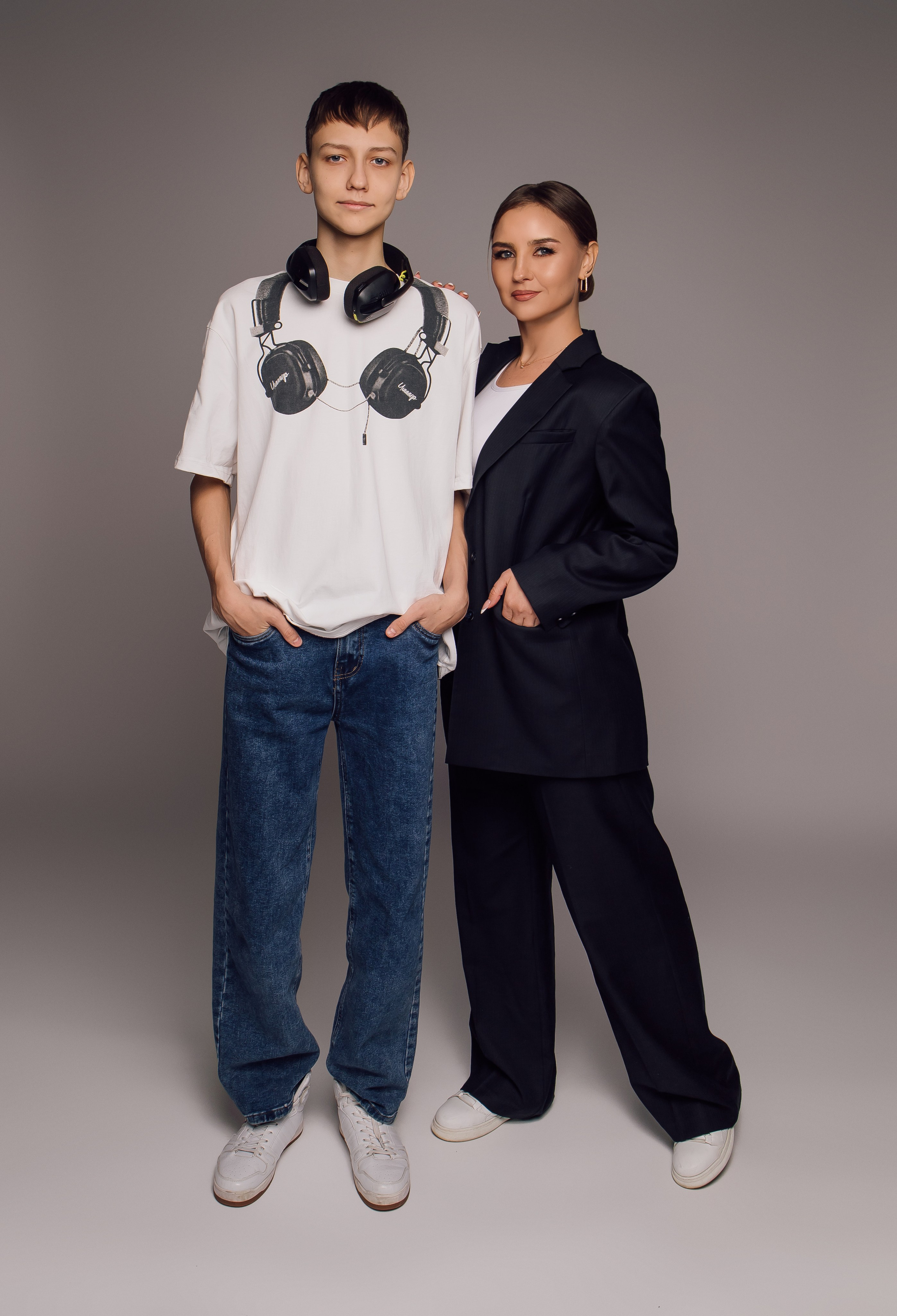 Татьяна с сыном