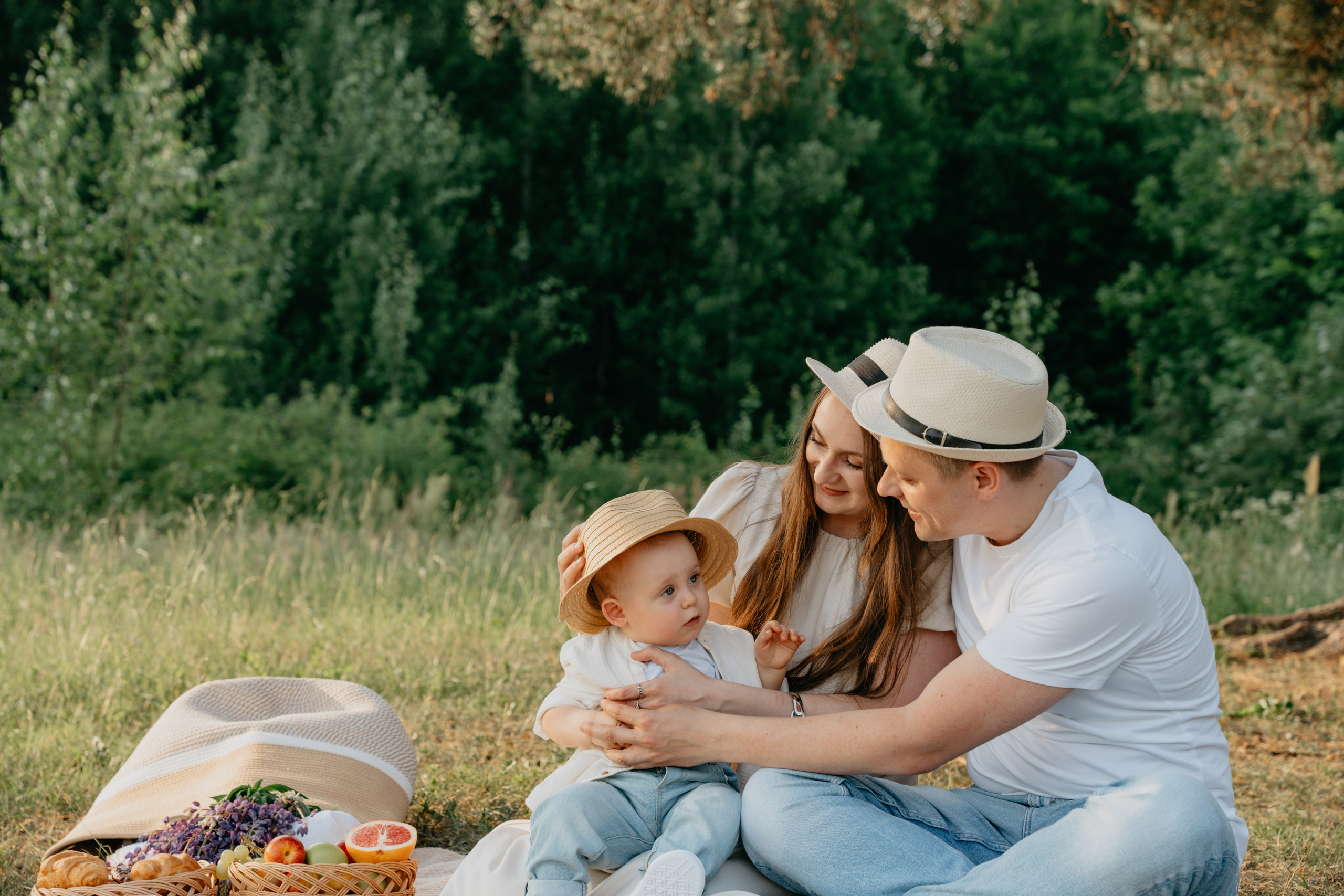 Денису 1 годик. Заречный парк