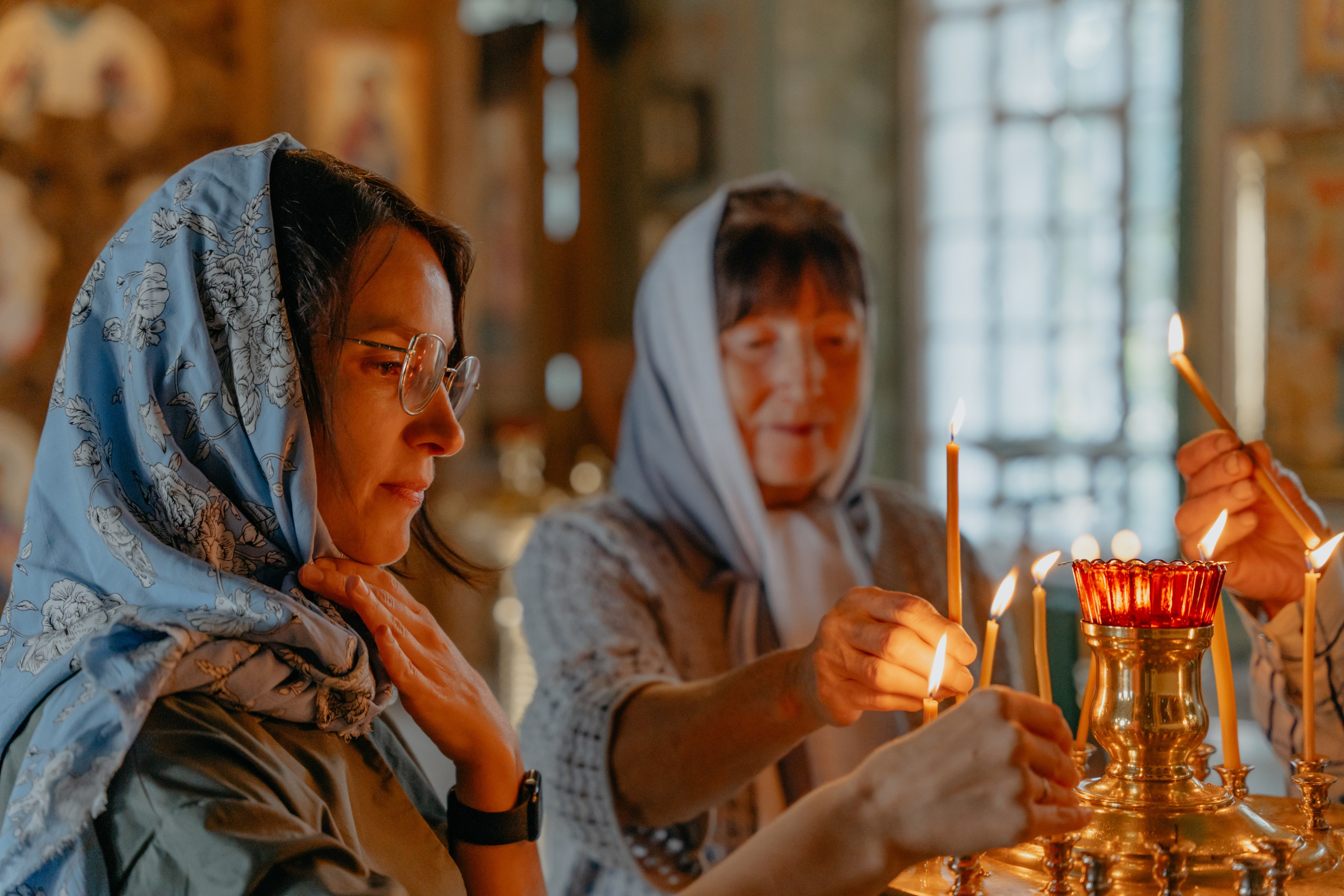 Таинство крещения Артема в соборе Ионна Предтечи