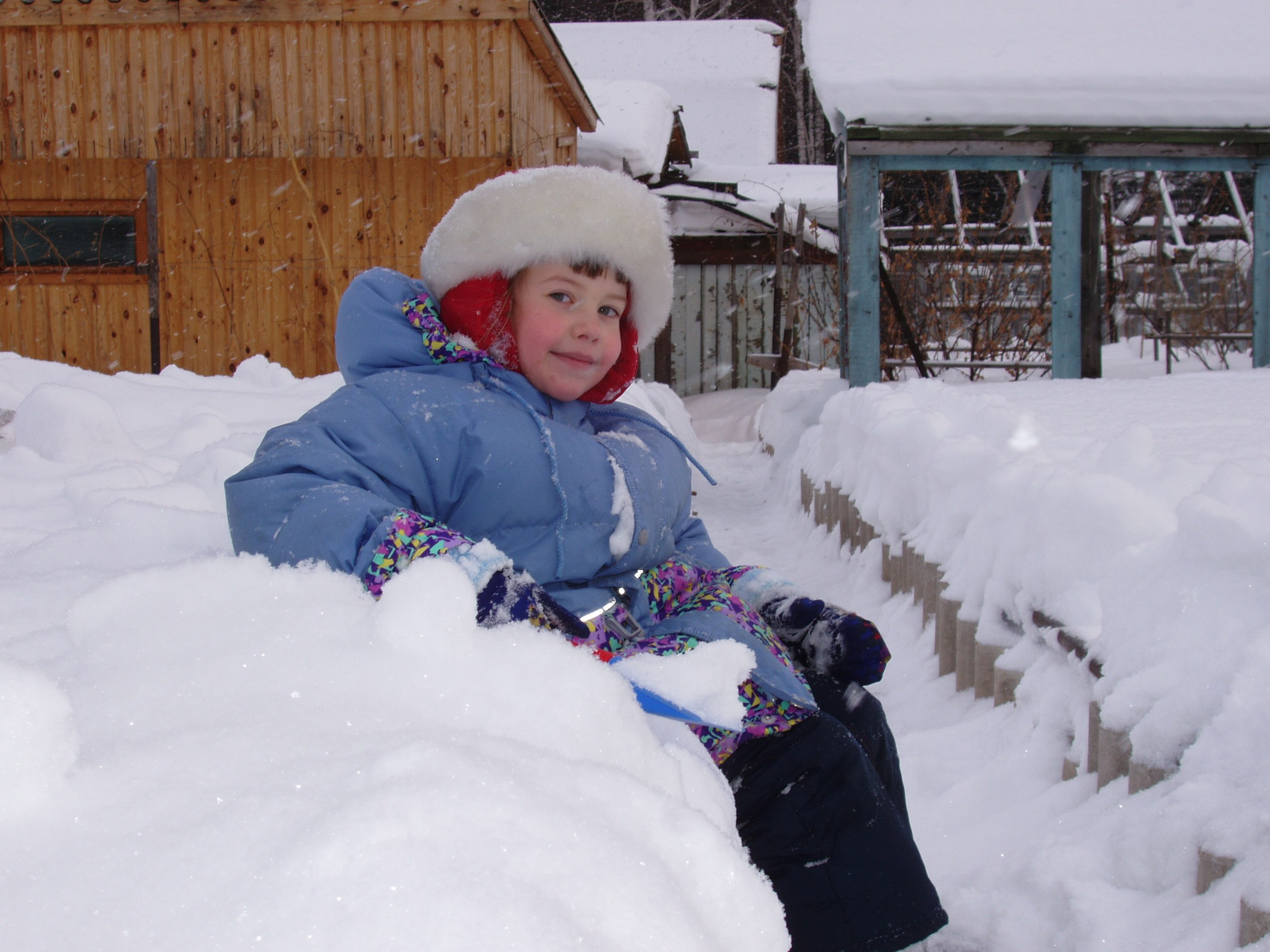 У Шостак на даче 16.01.2005. Семейный, Свадебный фотограф СПБ Питер— Романова Екатерина