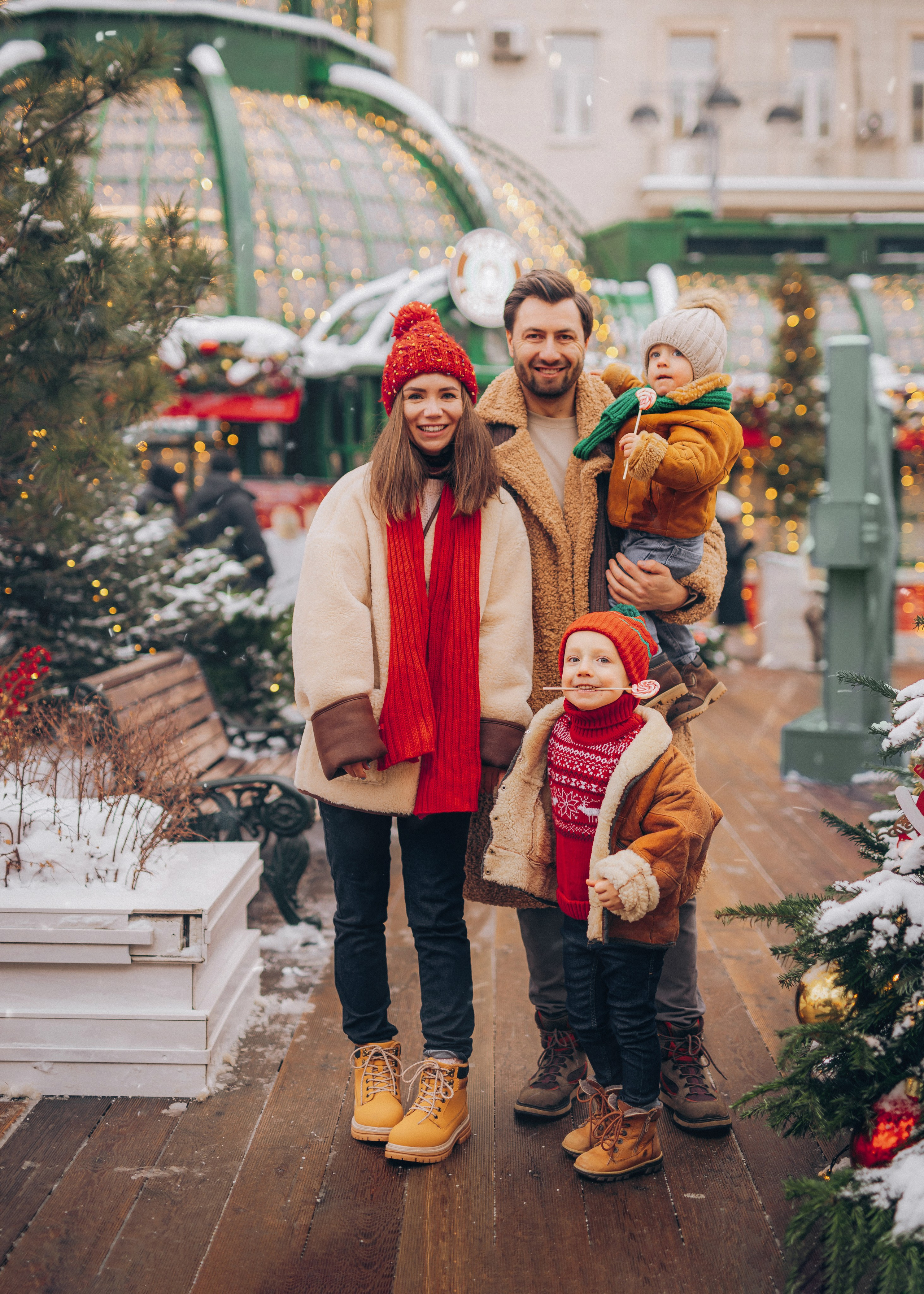 Катя, Саша, Степа и Даша. Семейный фотограф В Москве Александра Дейкун