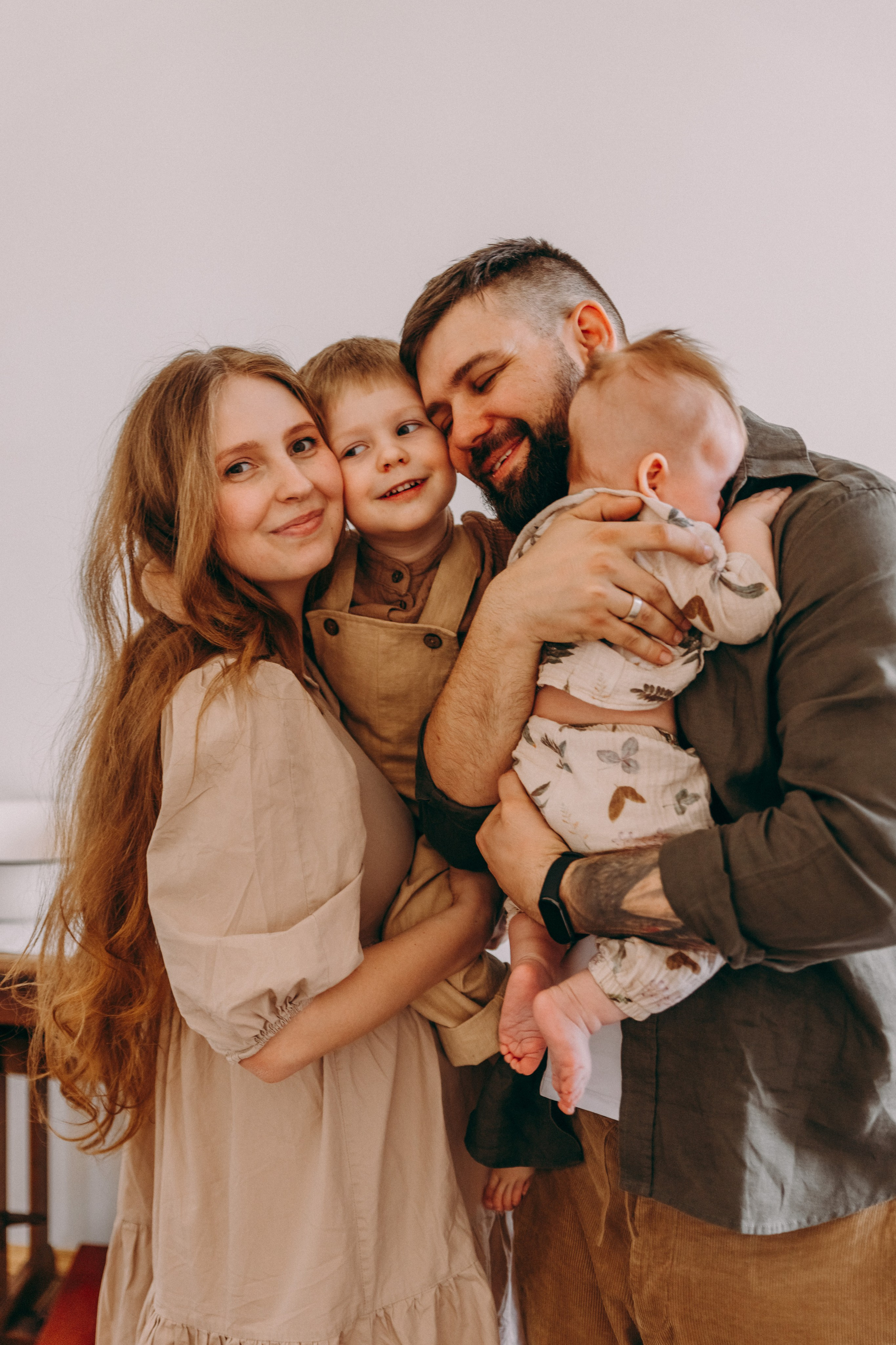 Леля, Илья, Добрыня и Яромир. Семейный фотограф В Москве Александра Дейкун