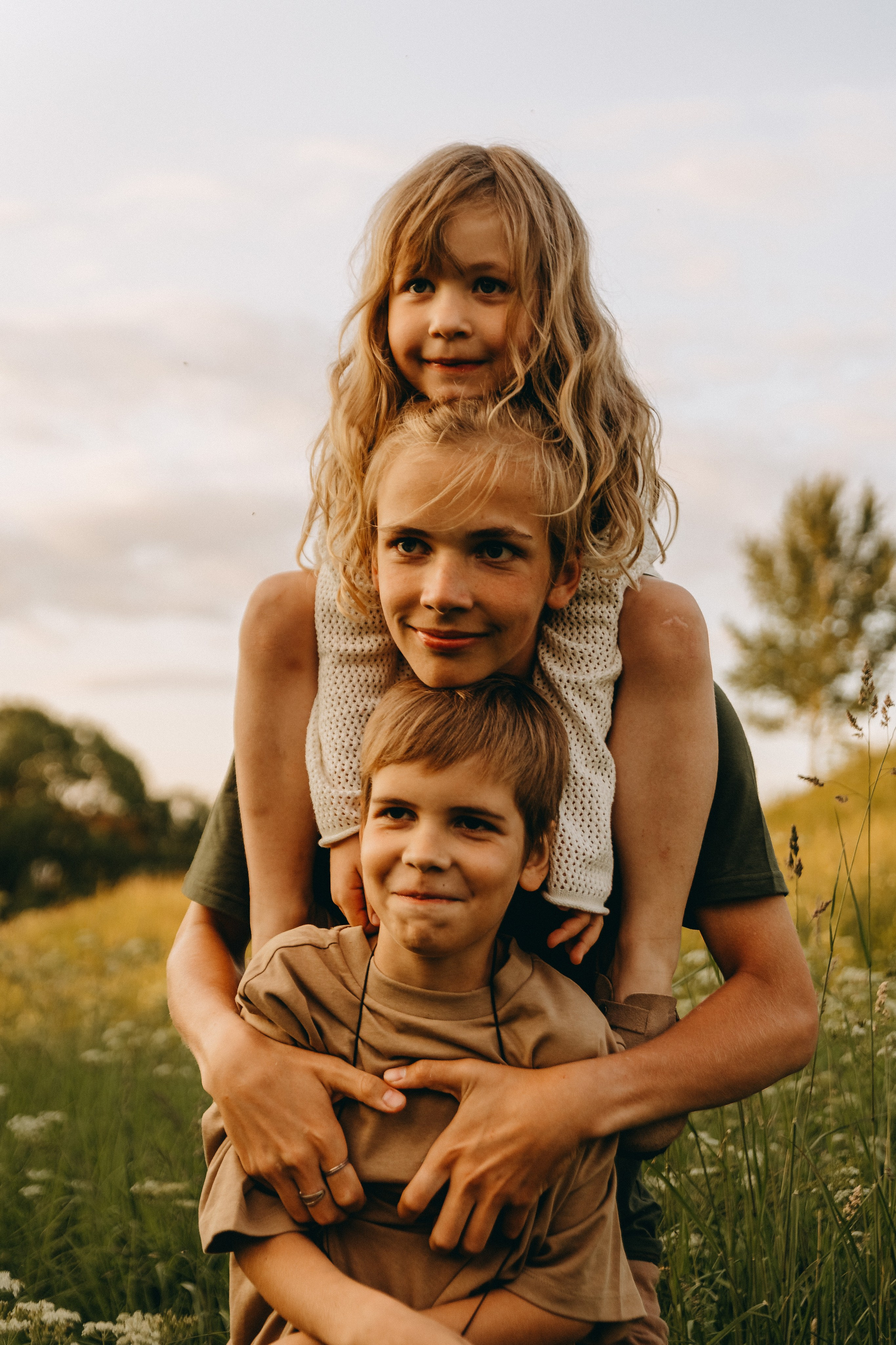 Наталья, Дмитрий, Артем, Леша и Аглая. Семейный фотограф В Москве Александра Дейкун