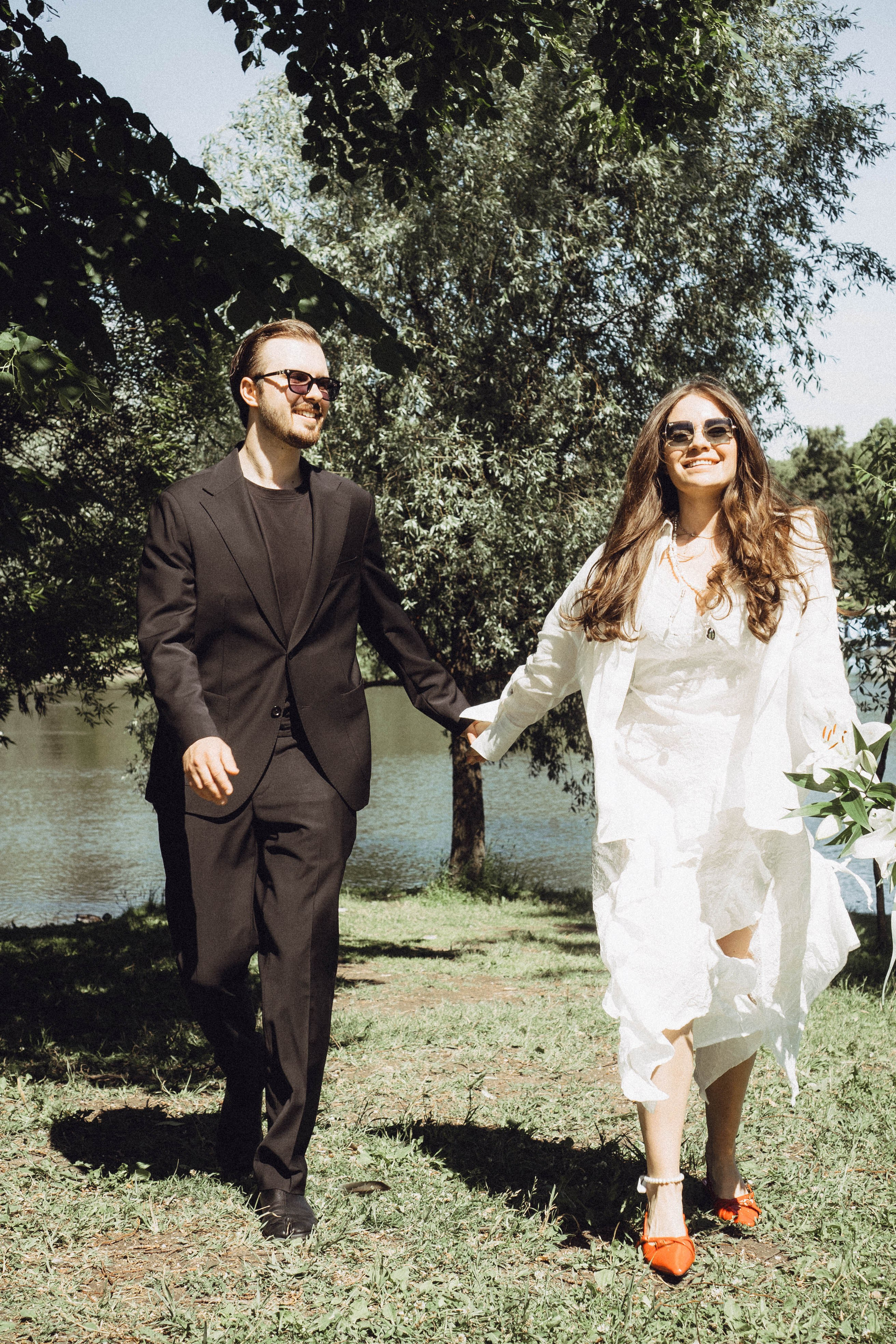 СВАДЕБНАЯ СЬЕМКА В ПАРКЕ ПОБЕДЫ И ПРОГУЛКА ПО МОСКОВСКОМУ ПРОСПЕКТУ. Профессиональный фотограф, Санкт-Петербург — Виктория Богомолова